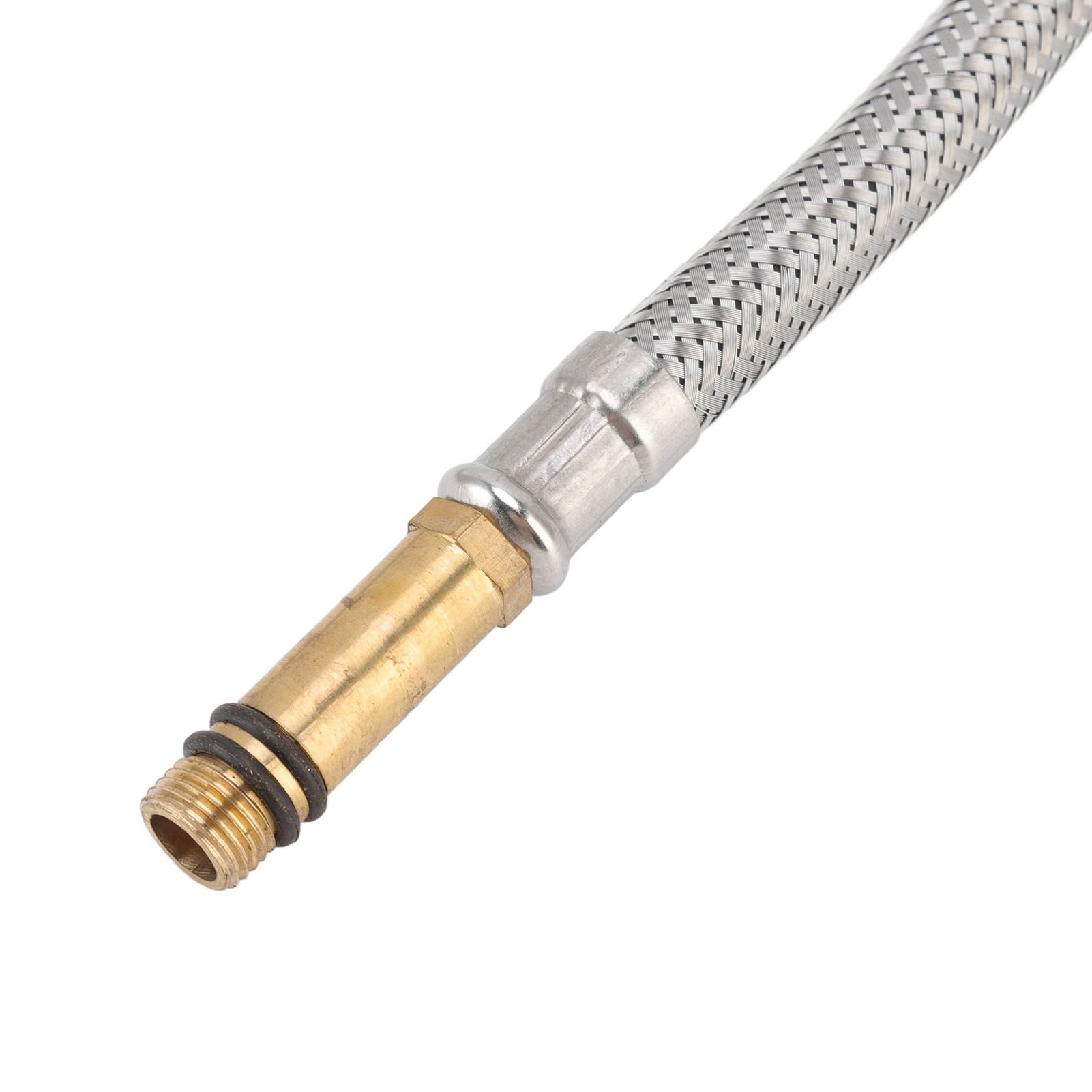 Sink Faucet G1/2 Thread Hot Cold Water Tap White Leaking Resistant Corrosion view 13