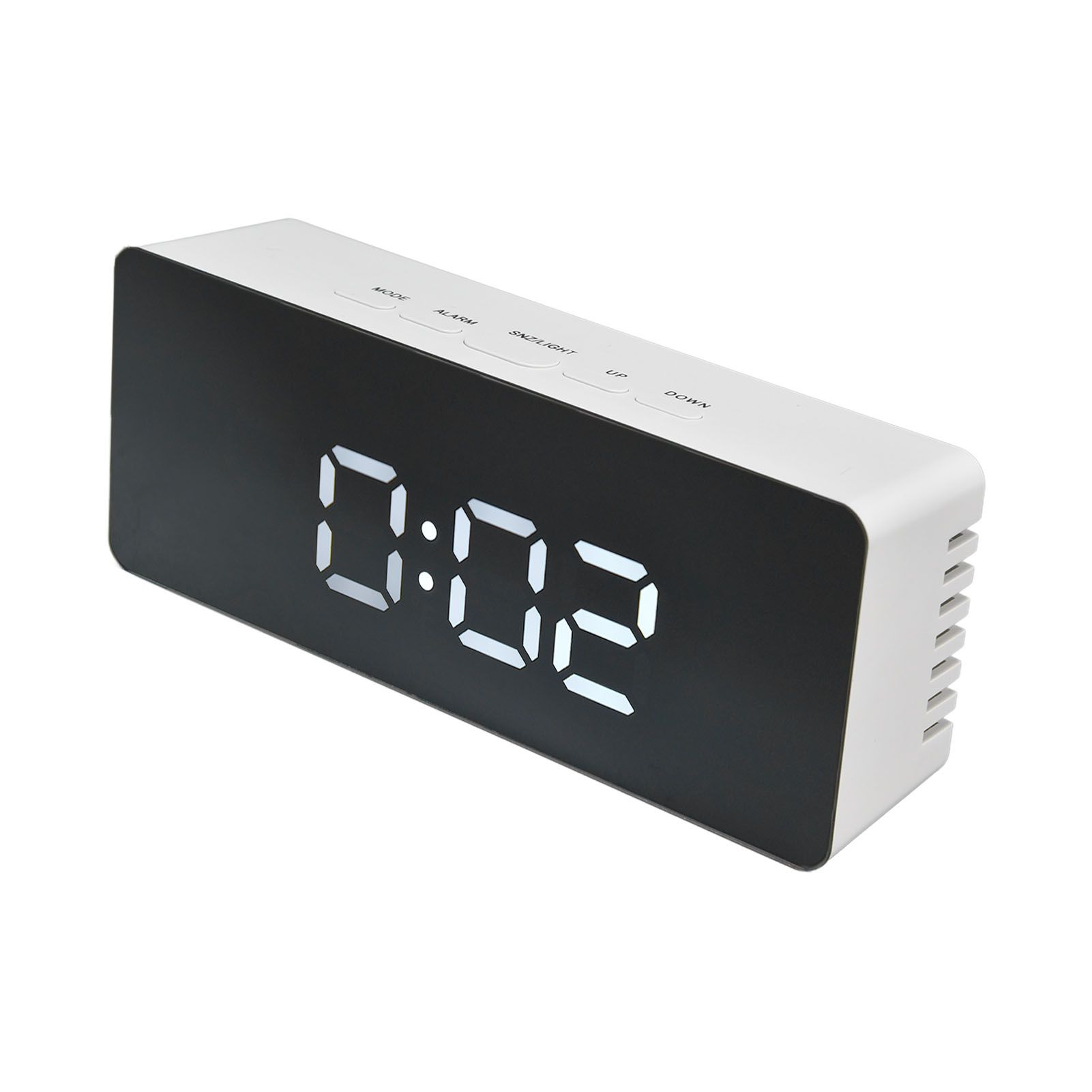 LED Clock Multifunctional USB Powered 3 Lighting Modes Snooze Time Celsius view 2