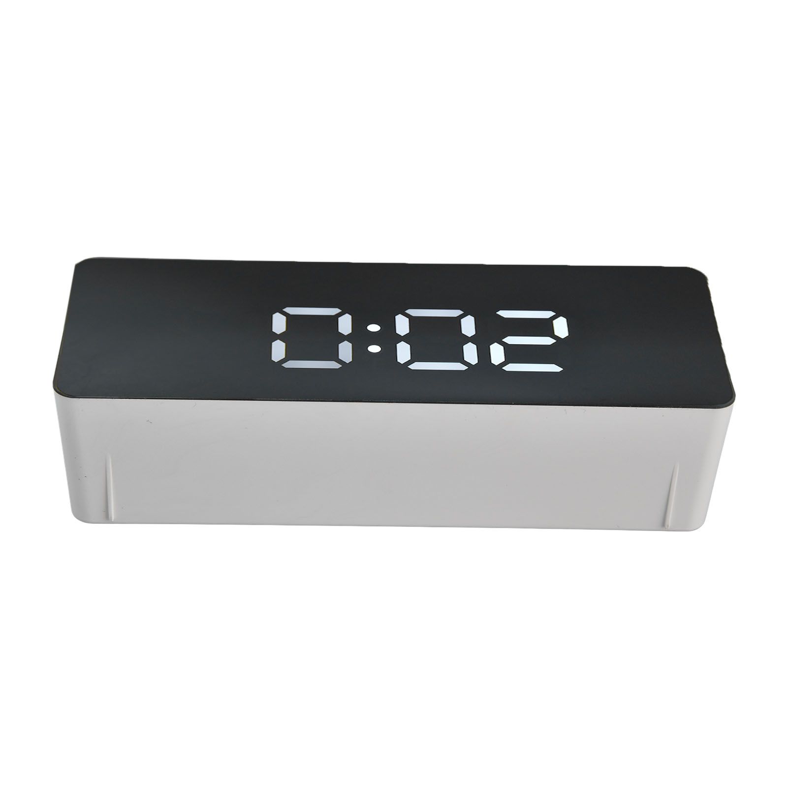 LED Clock Multifunctional USB Powered 3 Lighting Modes Snooze Time Celsius view 3