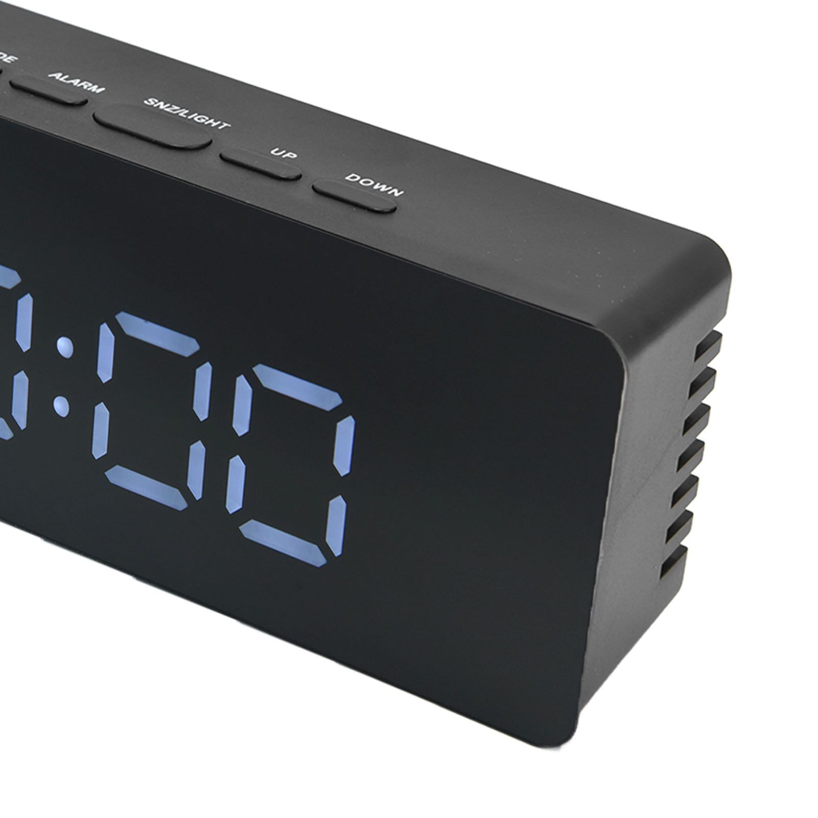 LED Clock Multifunctional USB Powered 3 Lighting Modes Snooze Time Celsius view 14