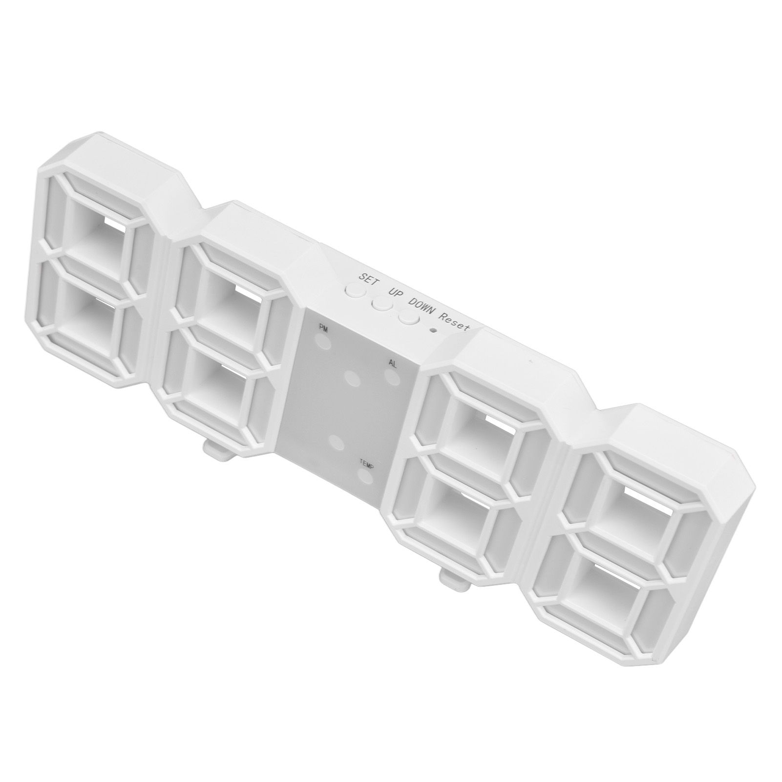 Digital Wall Clock Modern Design Temperature Display Alarm Function Sound view 6