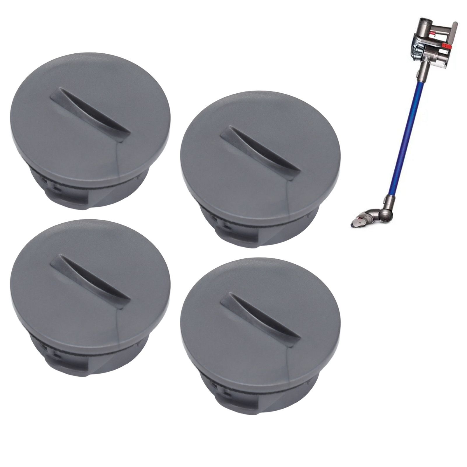 4PCS Vacuum Cleaner End Cover Replacement Rolling Brush End Cap for V6 Dc35 view 11