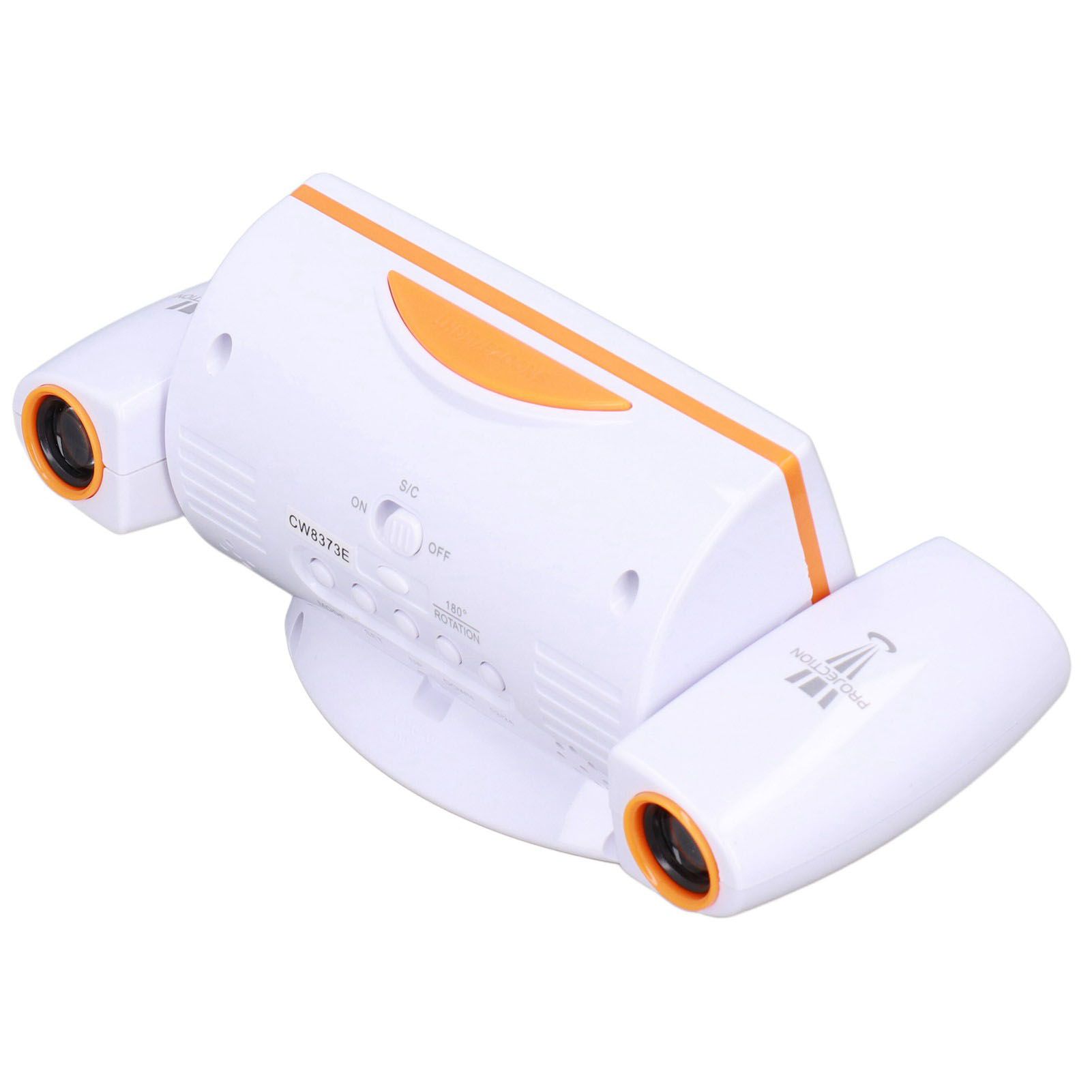 Projection Alarm Clock Glareless LED Night Light Voice Control Induction view 14