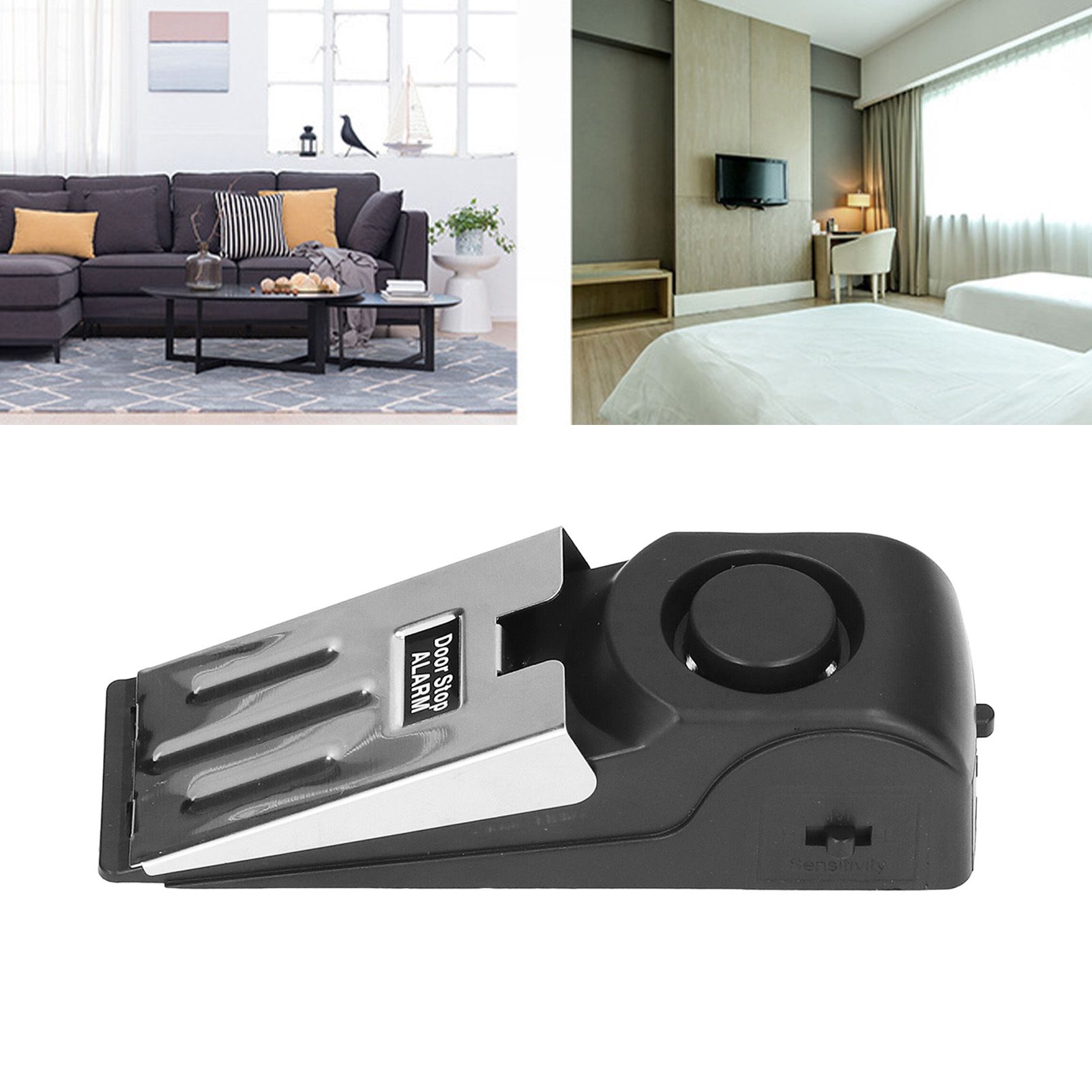Door Stopper Anti Theft Burglar Alerter Adjustable Three Level Sensitivity view 12