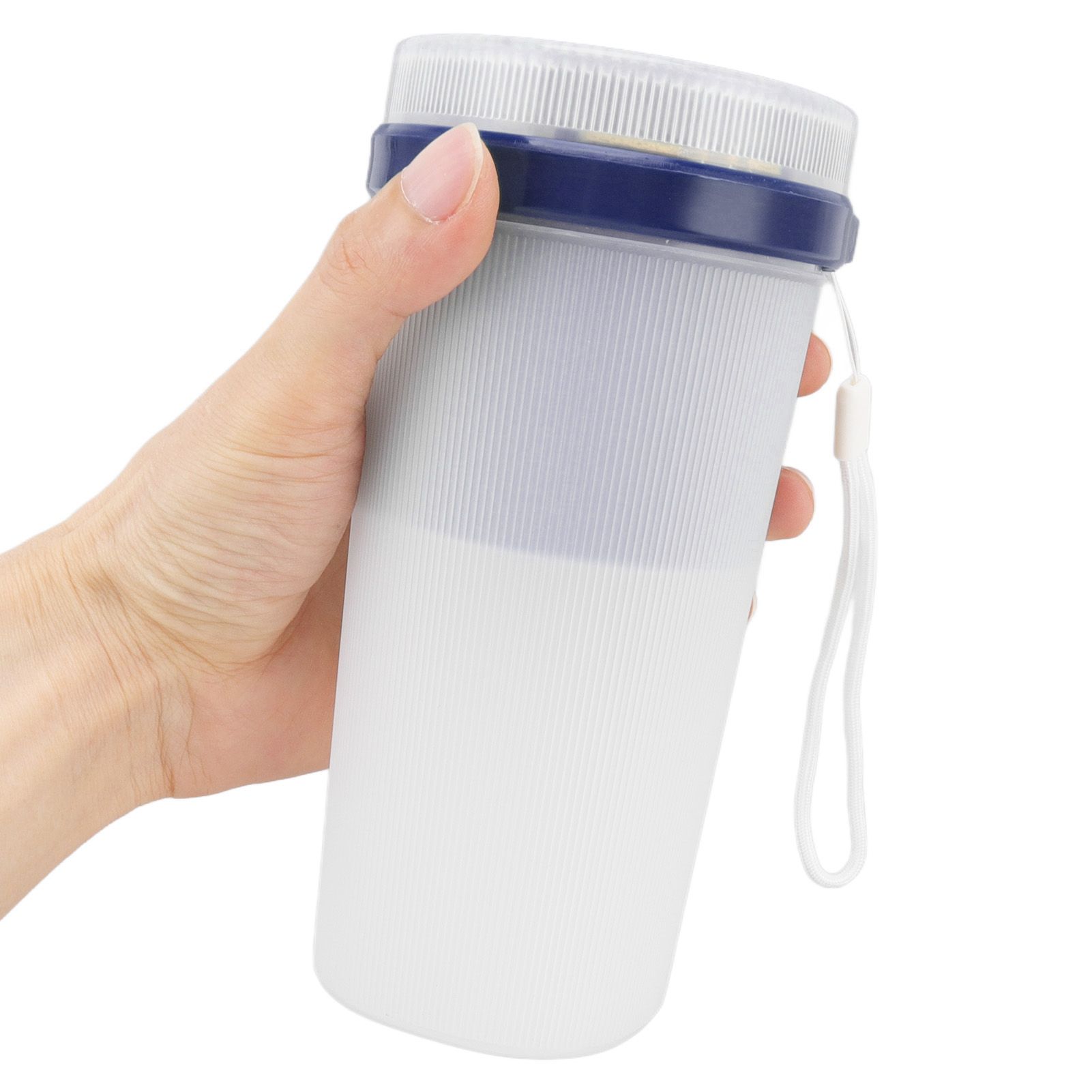 300ml USB Charging Electric Juicer Cup Security Lock Blender with 6 Leaf Knife view 3