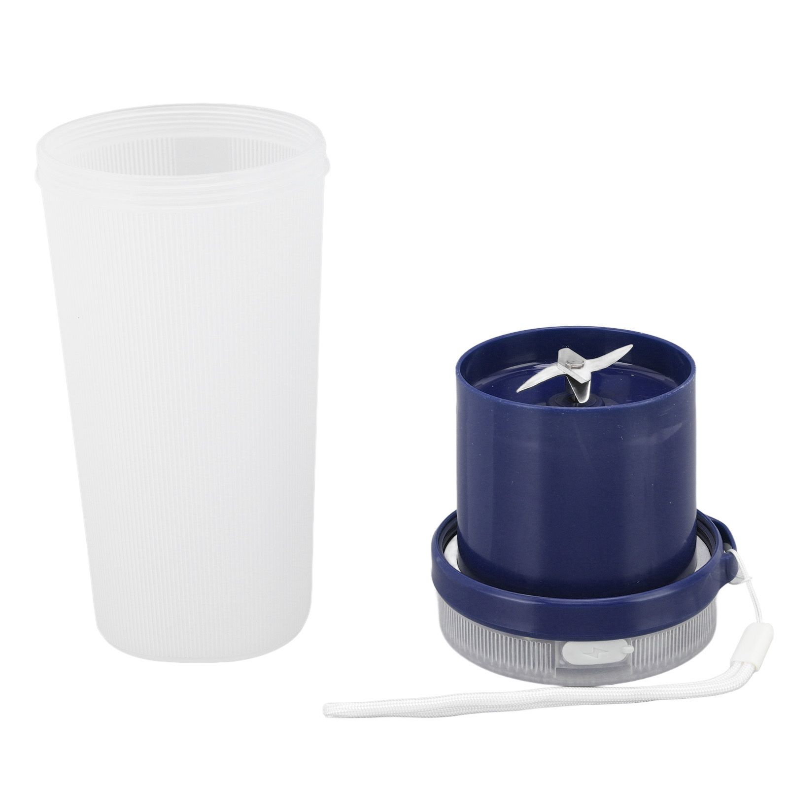 300ml USB Charging Electric Juicer Cup Security Lock Blender with 6 Leaf Knife view 7