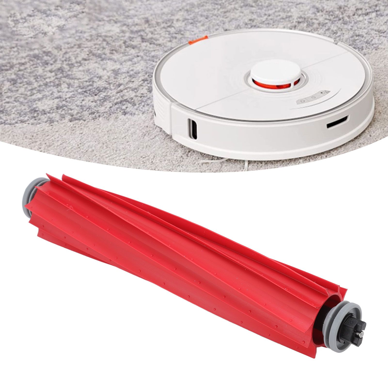 Silicone Main Brush Replacement Vacuum Cleaner Parts for Xiaomi Roborock S7 view 11