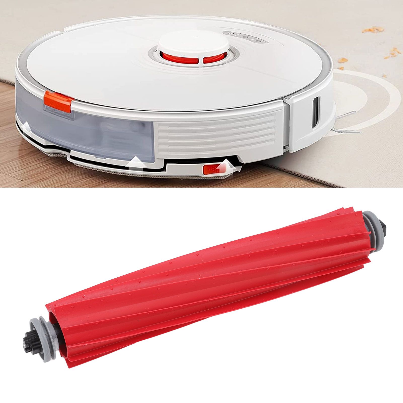Silicone Main Brush Replacement Vacuum Cleaner Parts for Xiaomi Roborock S7 view 12