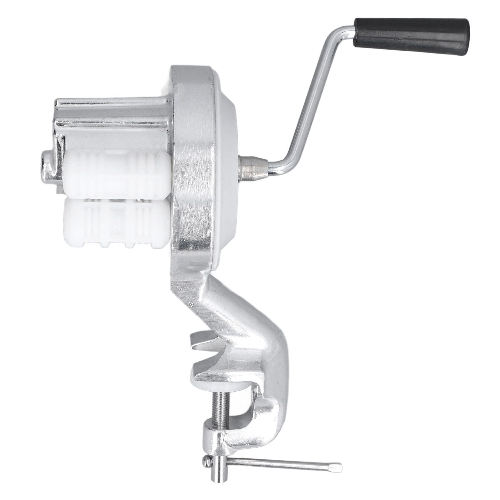 Manual Macaroni Maker Aluminium Alloy Silver Portable Hand Cranking Noodles view 5