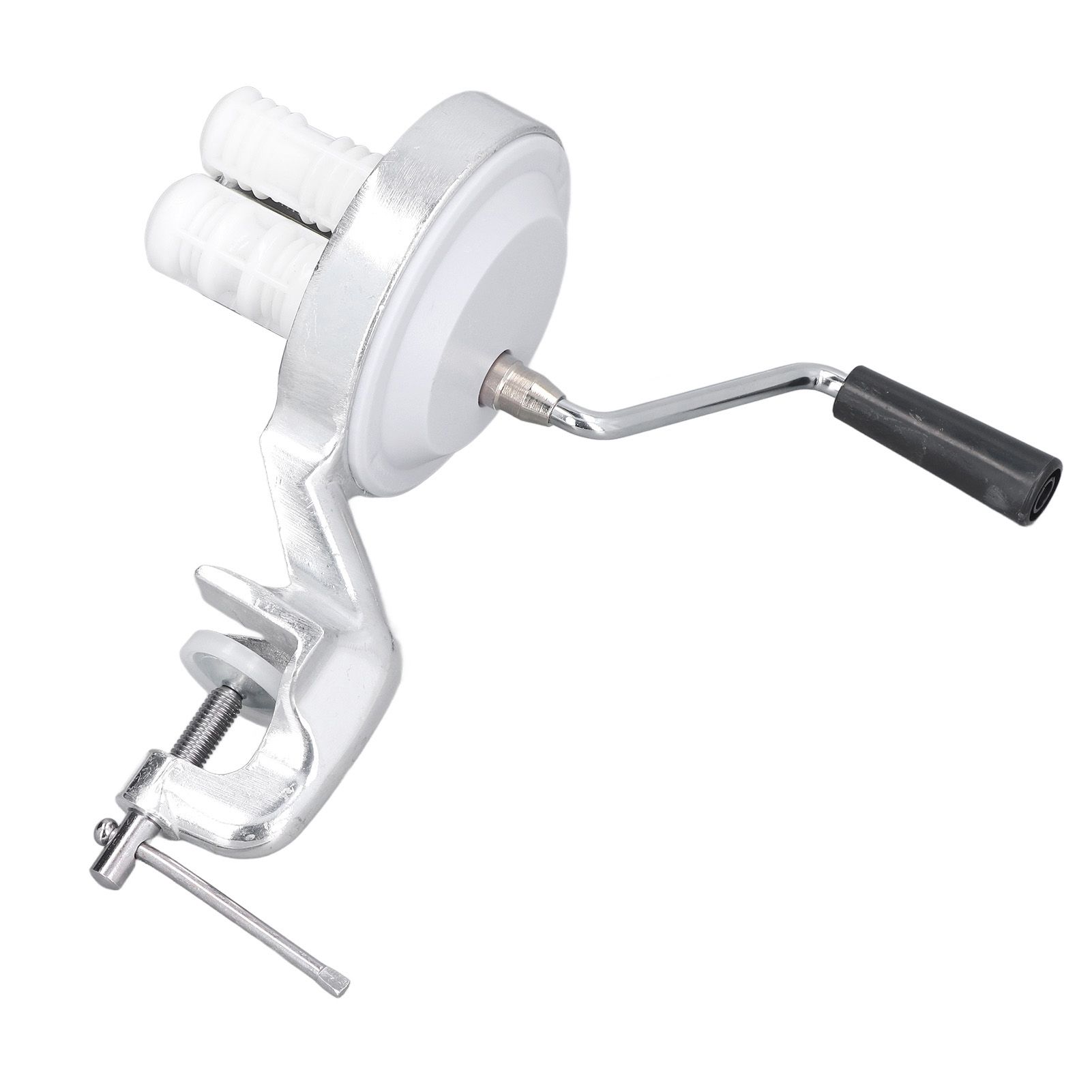 Manual Macaroni Maker Aluminium Alloy Silver Portable Hand Cranking Noodles view 9
