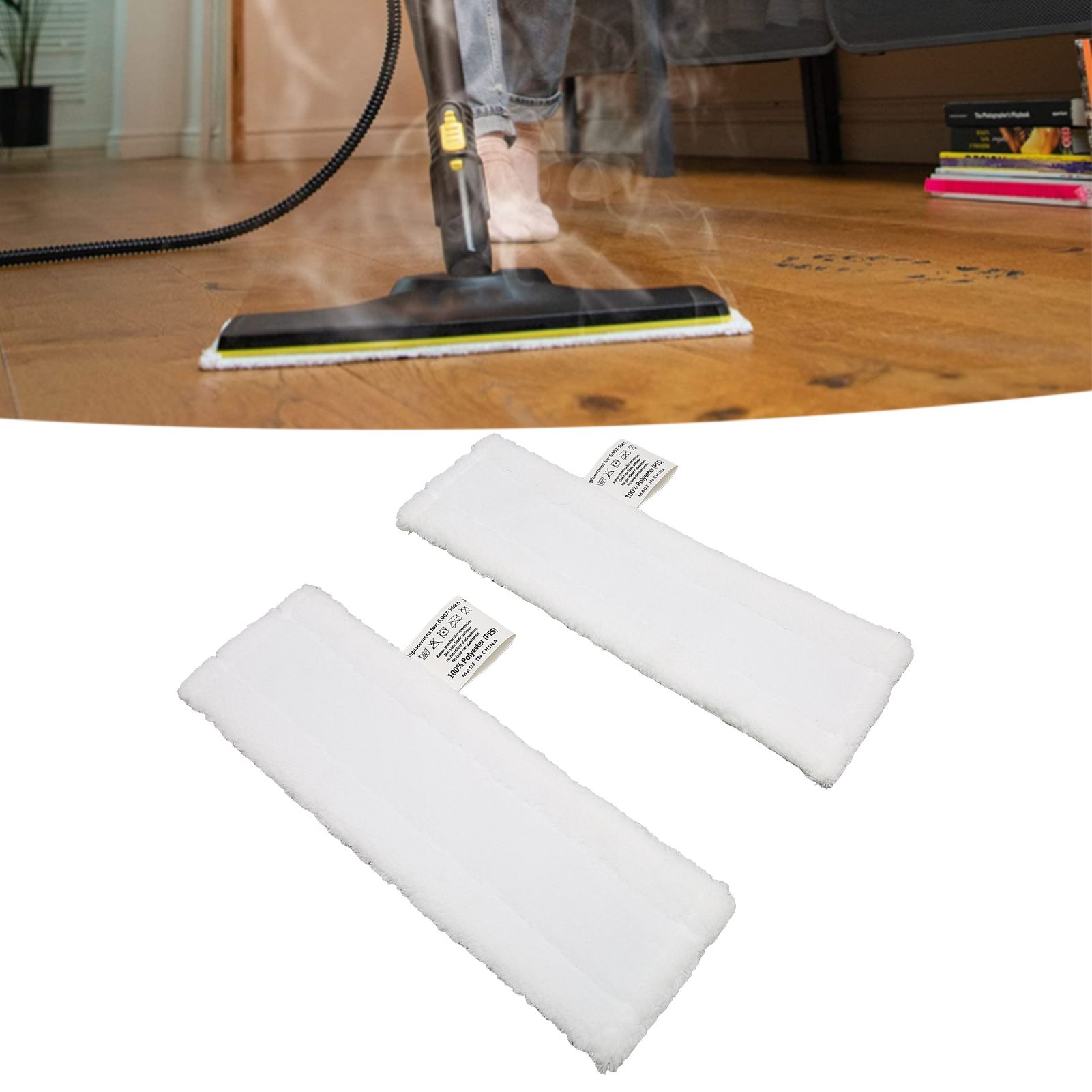 2PCS Steam Cleaner Pads Appliable for Karcher SC1 SC2 SC3 SC4 SC5 Replacement view 12