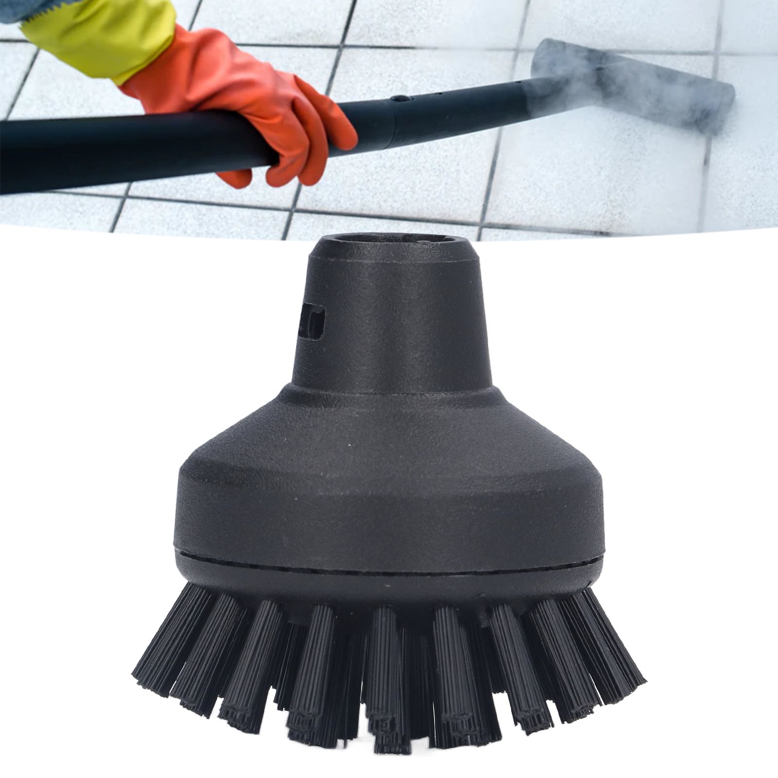 Steam Cleaner Round Nylon Brush Set Cleaning Brush Replacement for Karcher SC1 view 11