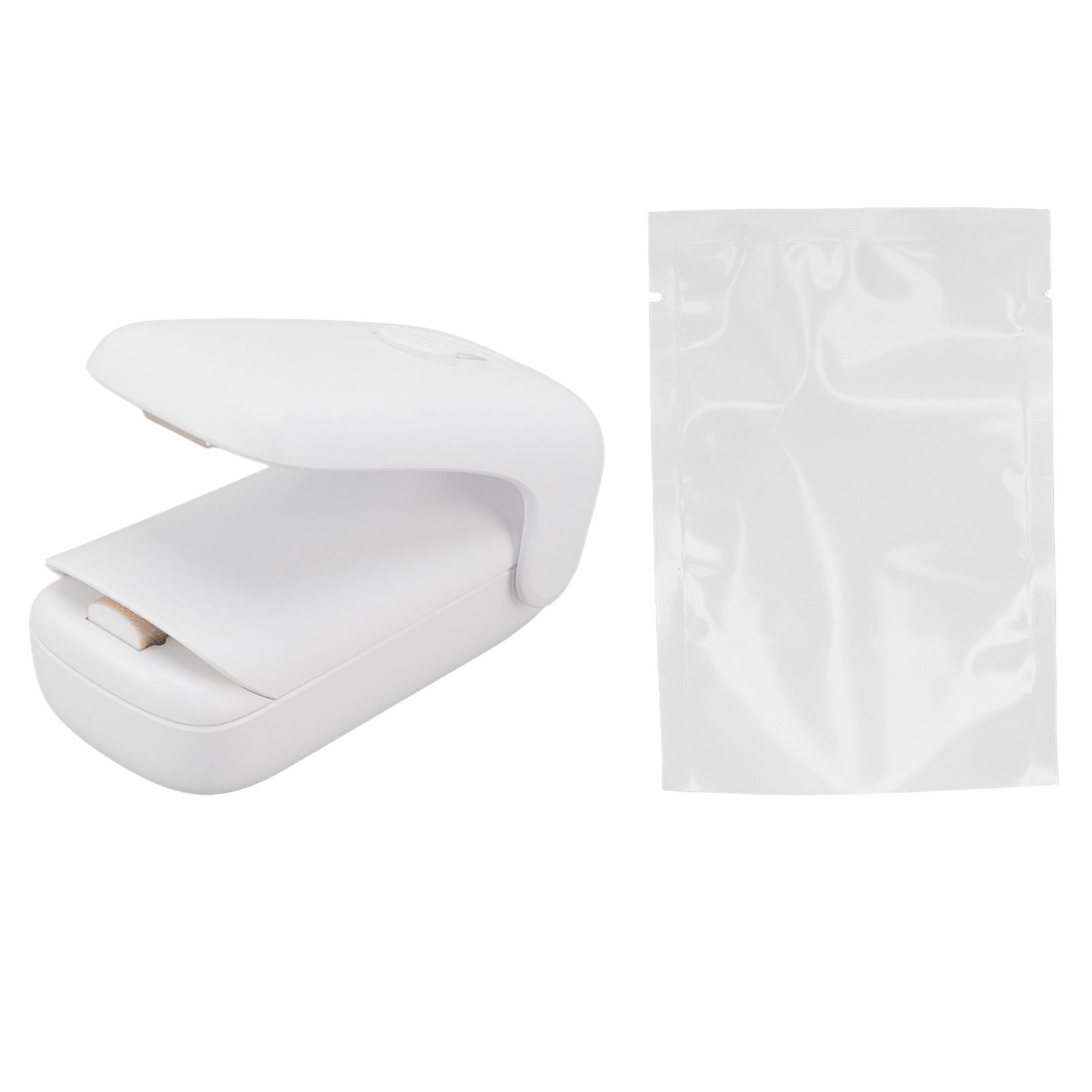 Bag Sealer 2 in 1 ABS Handheld Portable Food Snack Bag Sealing Machine with