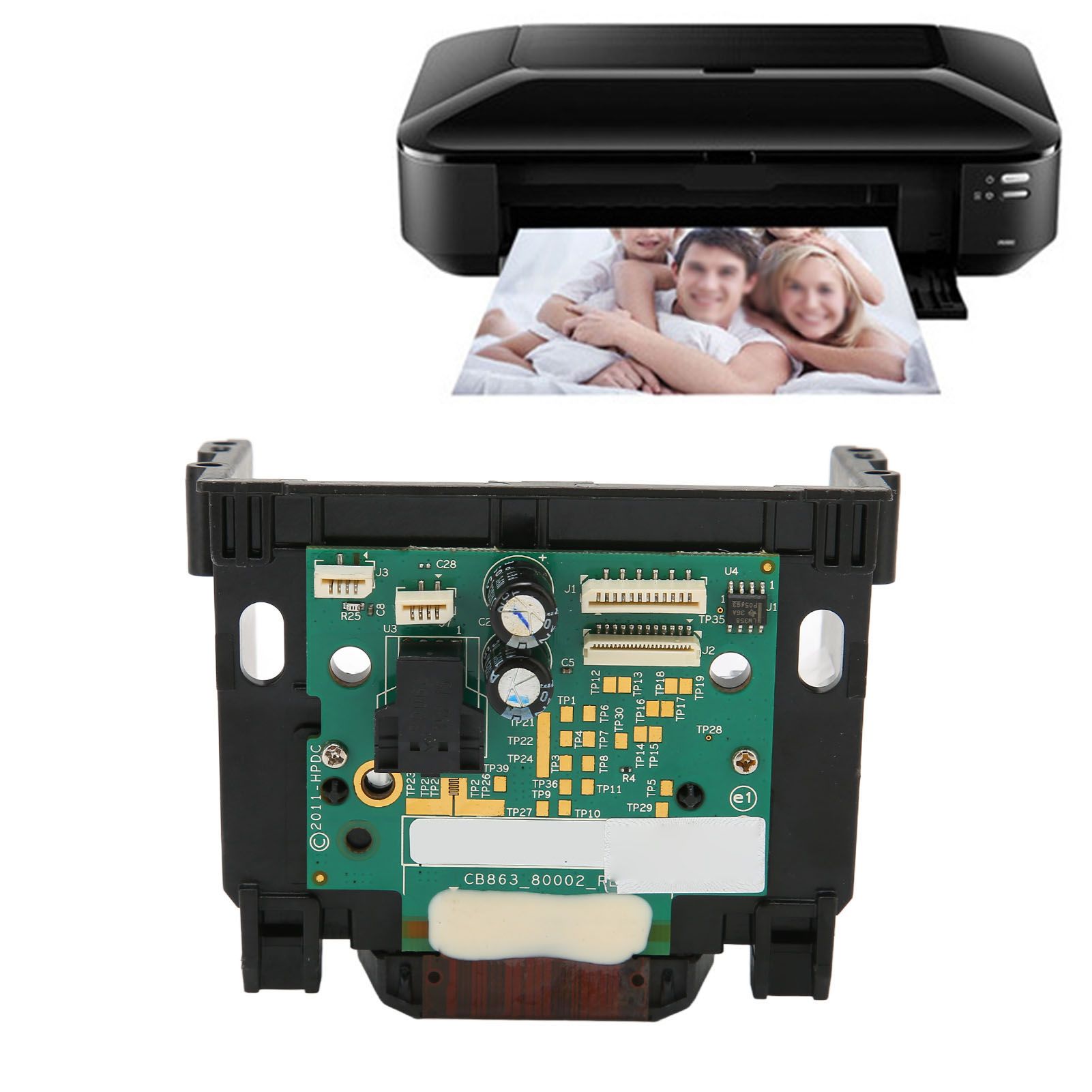 Print Head Pirnthead Replacement Part for HP933 932 6100 6600 6700 7110 7610 7510 view 12