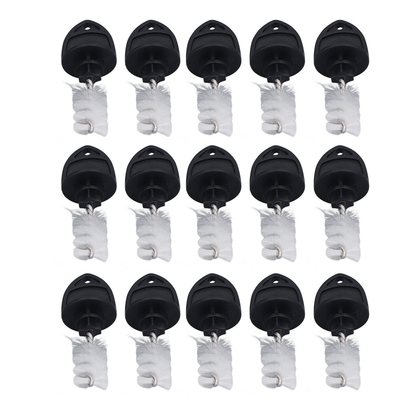 15Pcs Beer Tap Plug Brush 304 Stainless Steel ABS Beer Faucet Tap Cleaning view 4