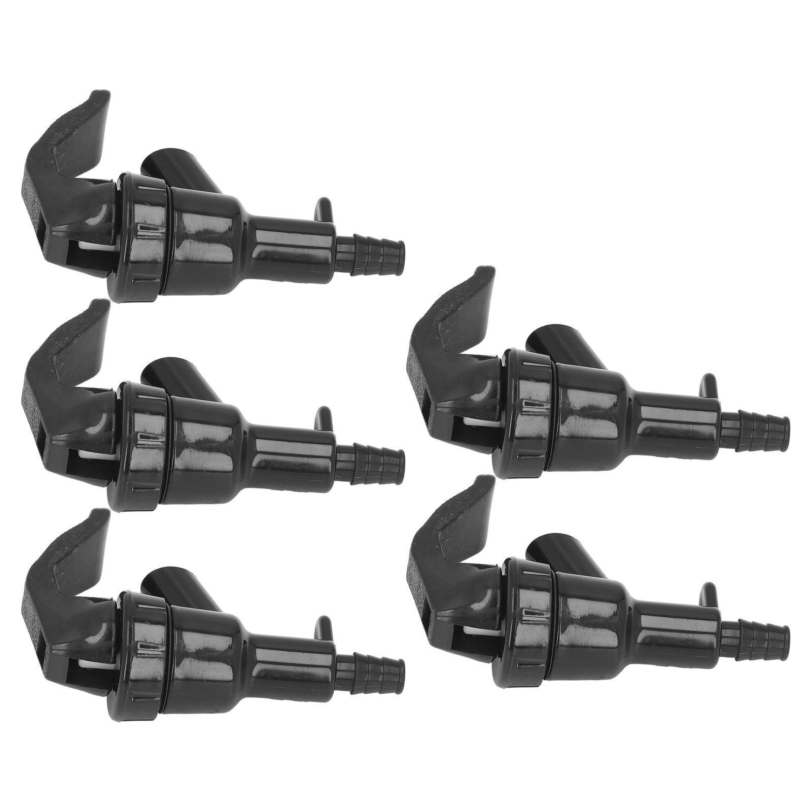 5Pcs Beer Tap Brewing Barrel Faucet ABS 20PSI 1/4in Bard Connector 3/16in view 9