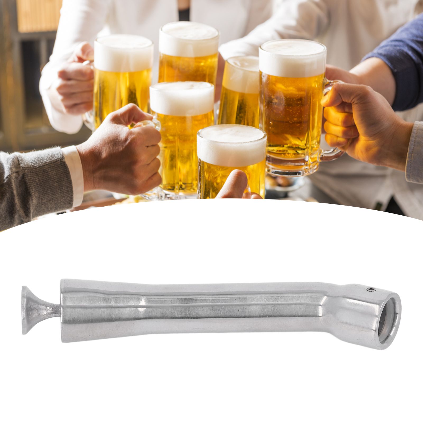 Beer Tap Stainless Steel Smooth Surface Wear Resistant Fast Reduce Beer Foam view 11