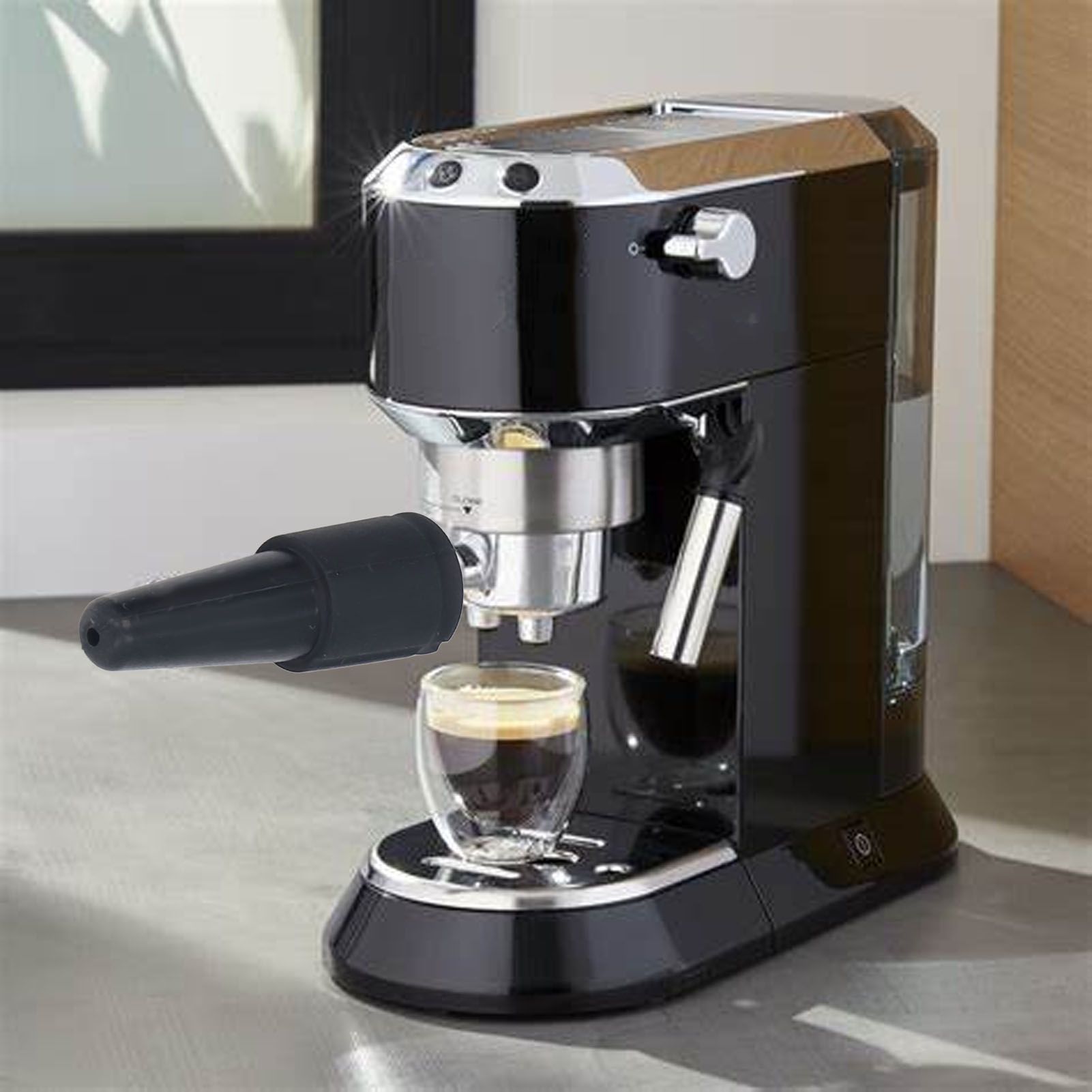 Plastic Coffee Machine Nozzle 1 Hole Milk Foam Spout Replacement for Delonghi view 11