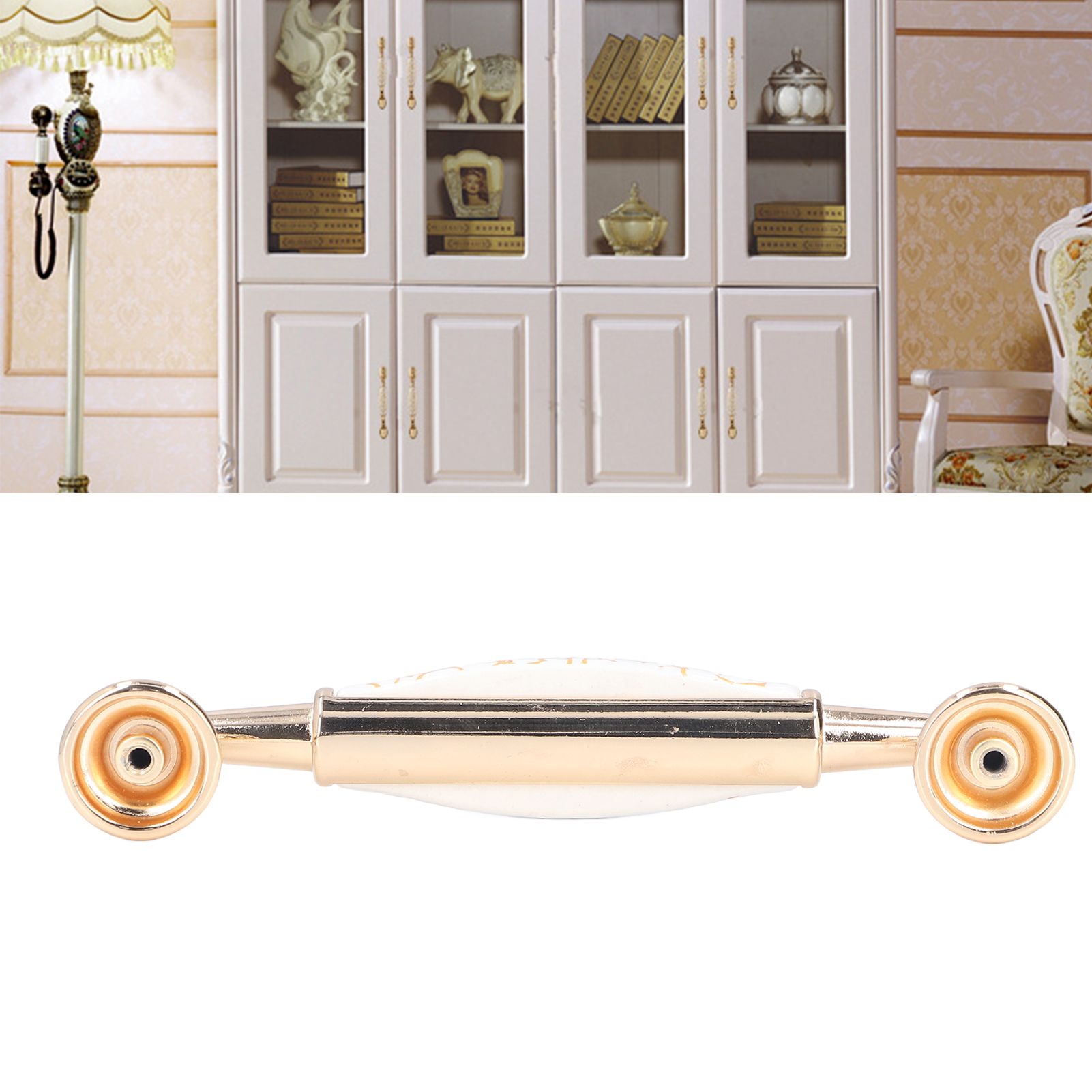 Nordic Golden Furniture Handle Light Luxury Drawer Wardrobe Cabinet Door view 11