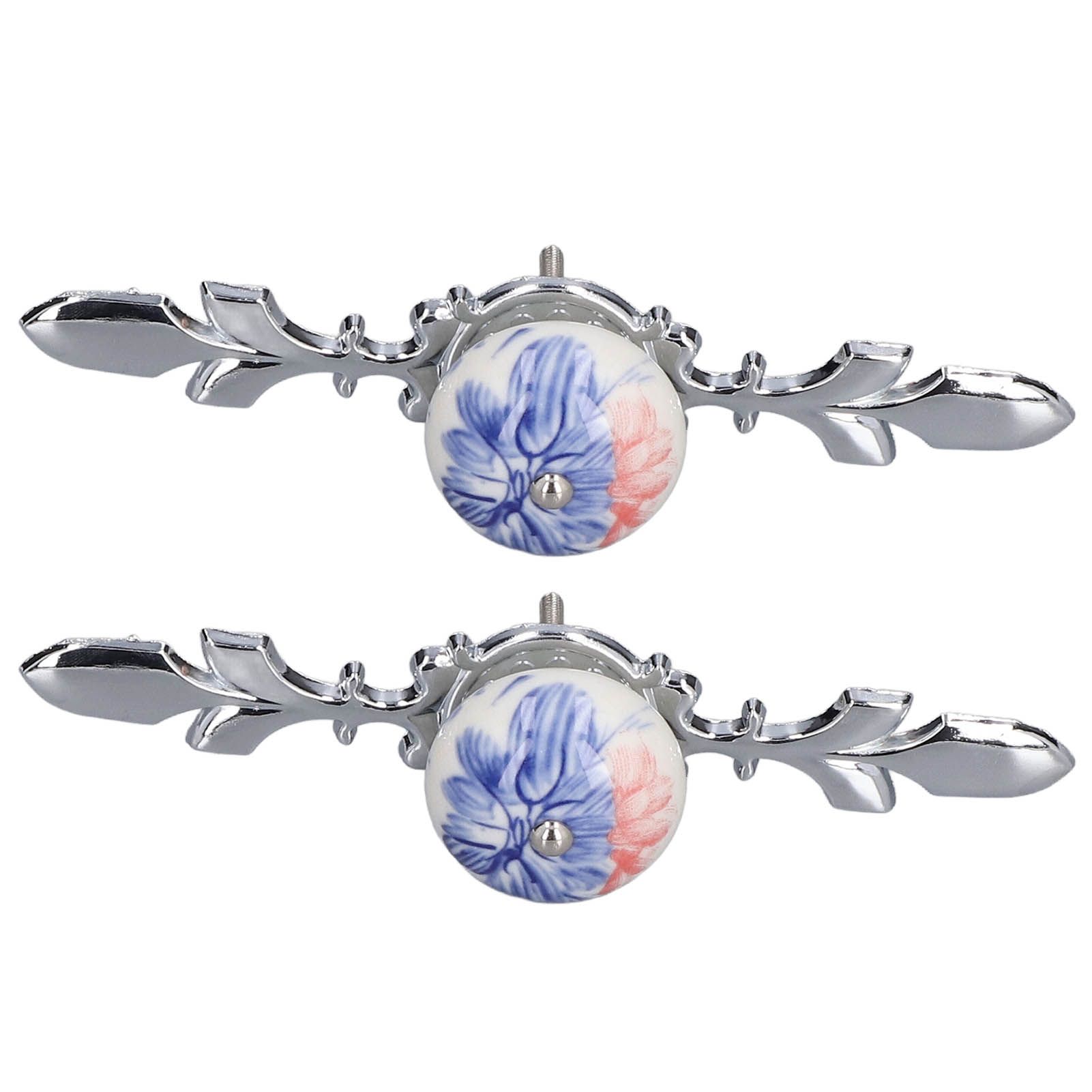 2pcs/set Ceramic Cabinet Handle Modern Simple Style Hand Painted Ceramic view 8