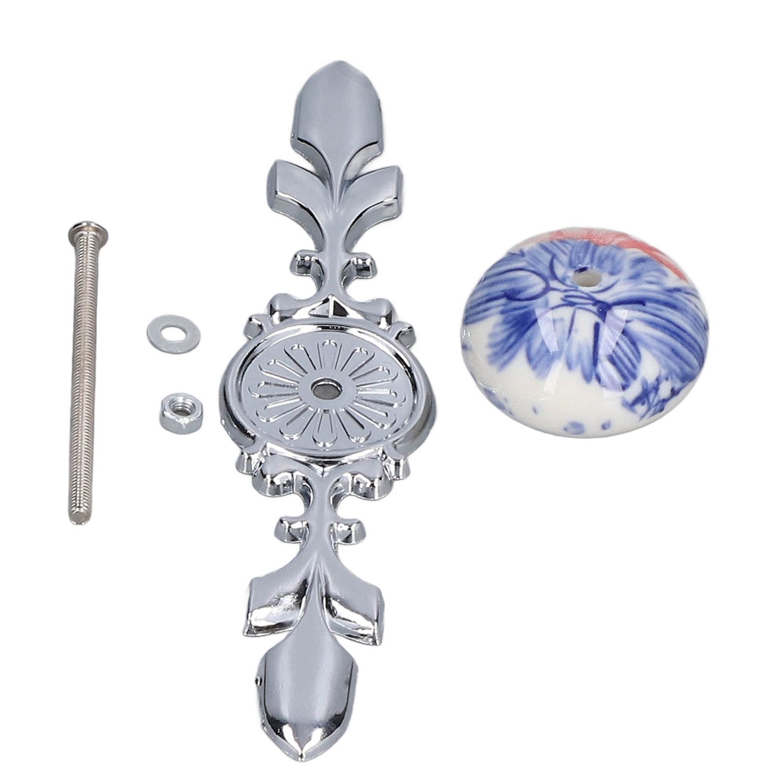 2pcs/set Ceramic Cabinet Handle Modern Simple Style Hand Painted Ceramic view 14