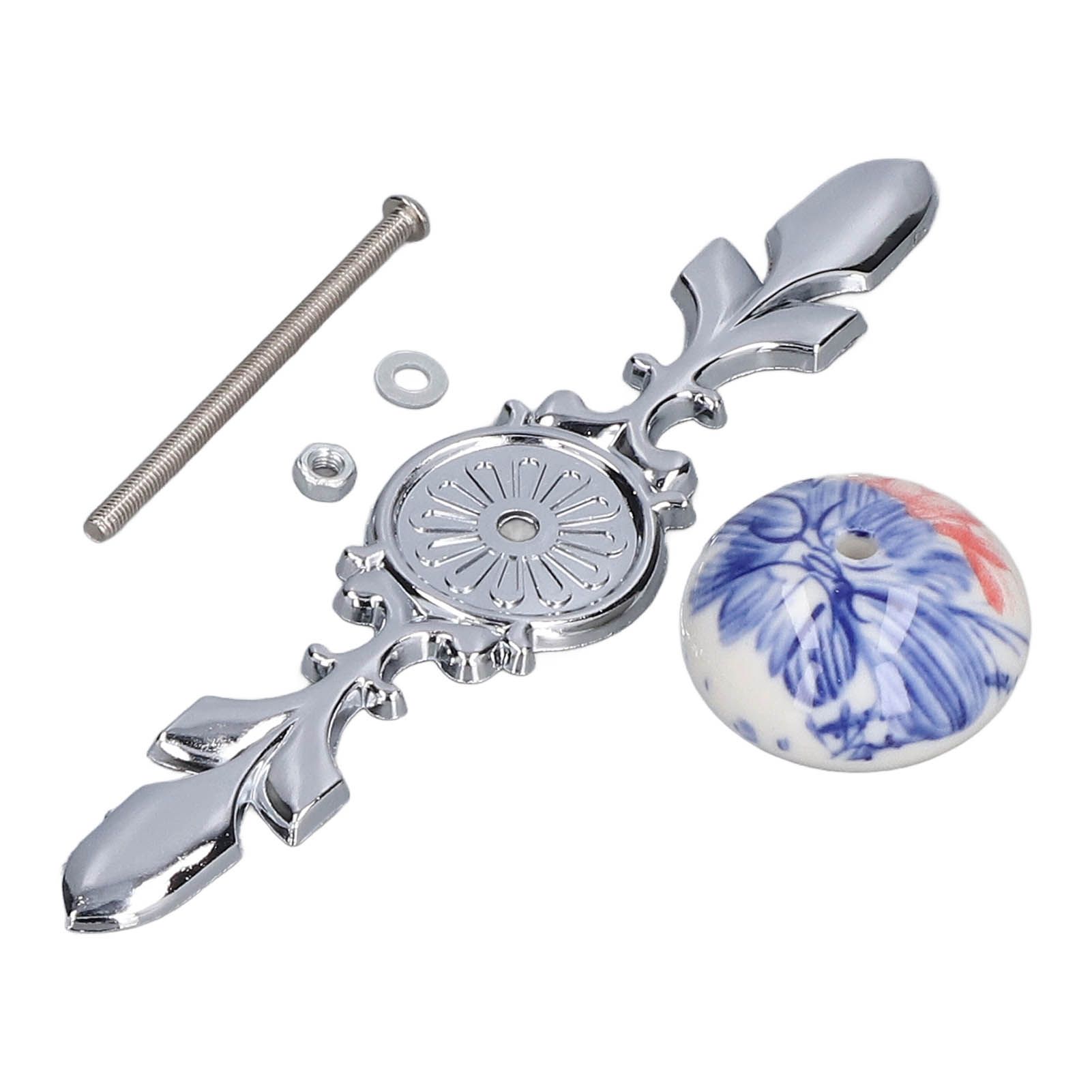2pcs/set Ceramic Cabinet Handle Modern Simple Style Hand Painted Ceramic view 15