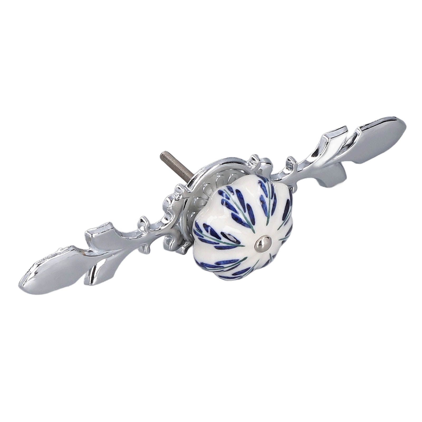 2pcs/set Ceramic Cabinet Handle Modern Simple Style Hand Painted Ceramic view 15