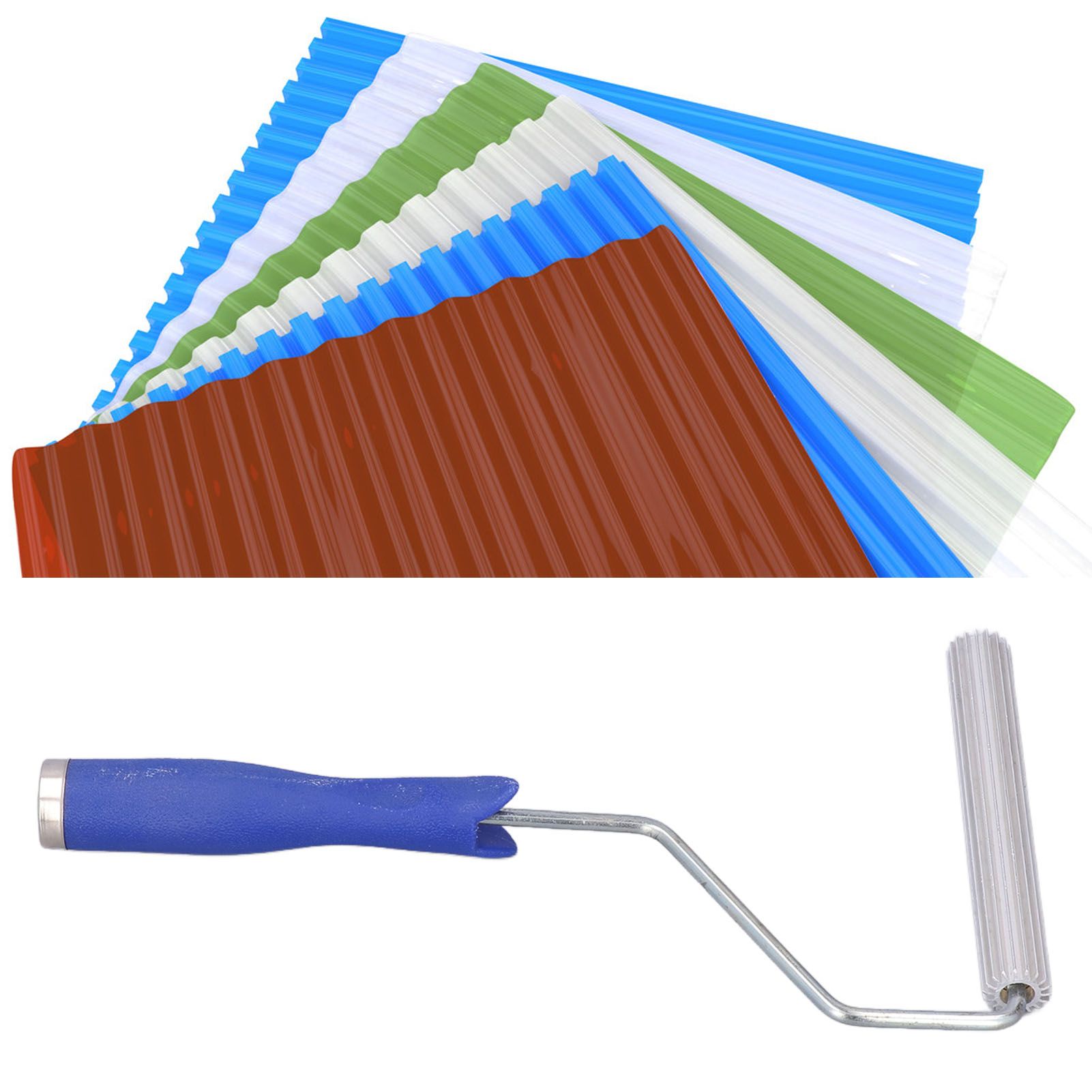 21x150mm Fiberglass Laminating Bubble Roller Durable Aluminium Alloy view 12