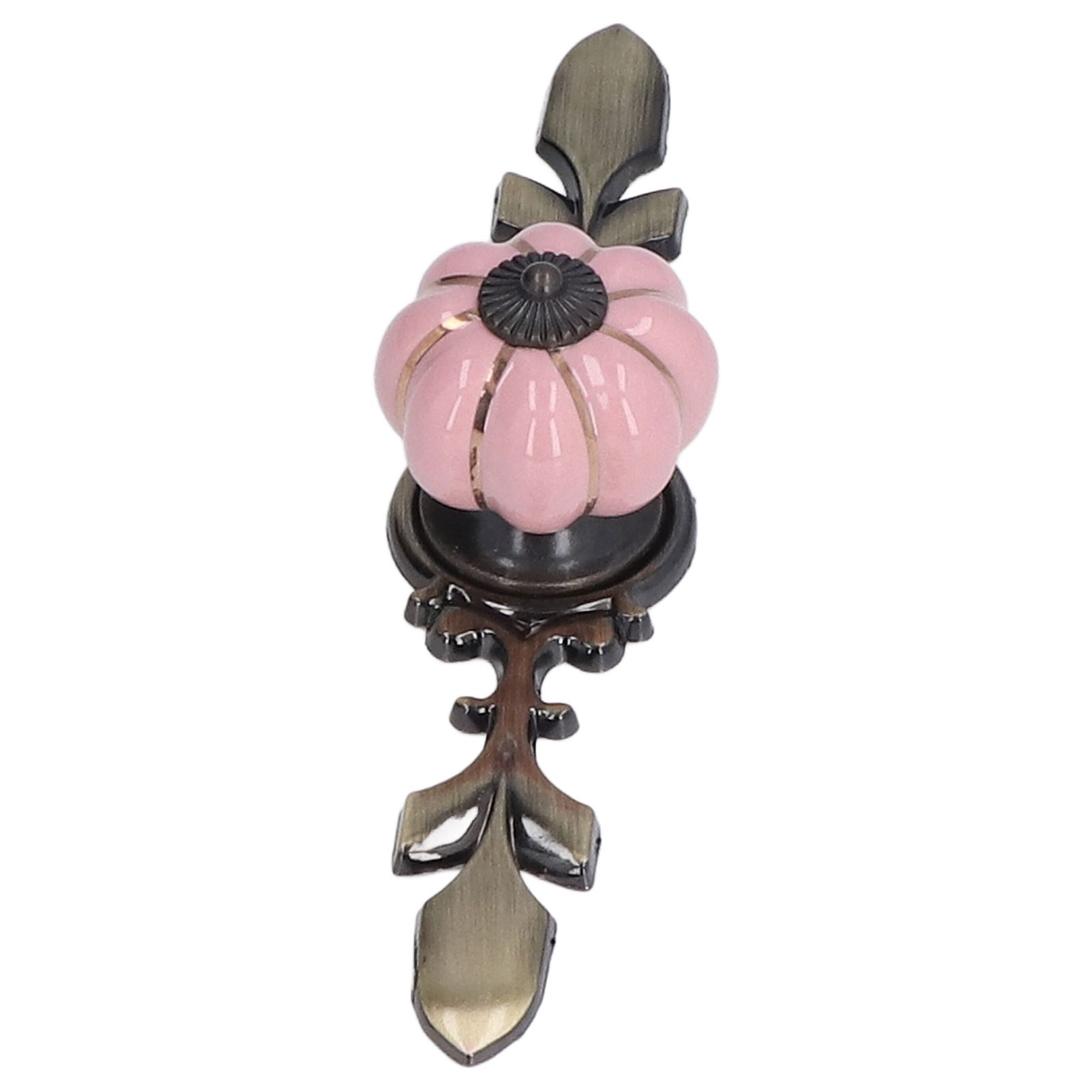 2pcs/set Hand Painted Pumpkin Drawer Knobs Chinese Pastoral Style Ceramic view 14
