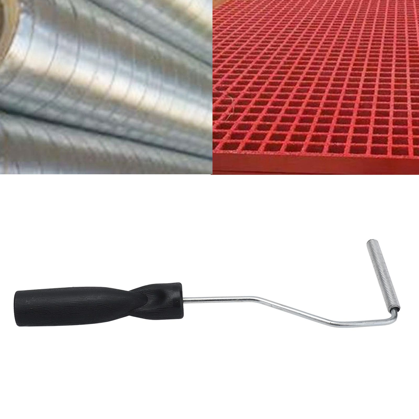 Diameter 10x75mm Fiberglass Laminating Bubble Roller Bubble Paddle Tool for view 12
