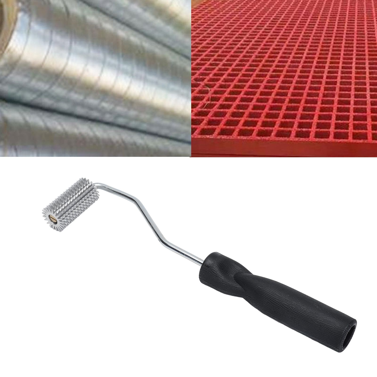 Fiberglass Laminating Roller 25x50mm Resin Bubble Spike Acetone Washable for view 11