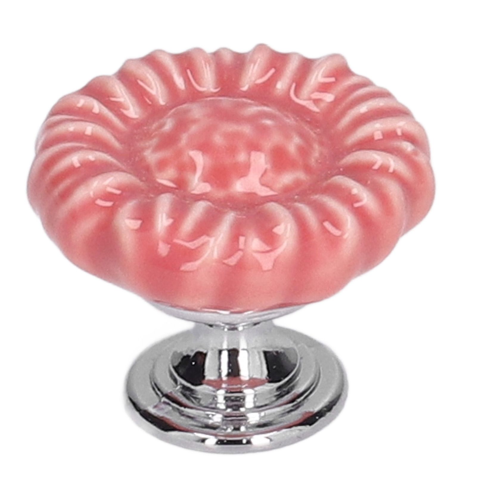 2 Set Drawer Knobs Pull Handles Ceramics Cabinet Decorative Knobs with Plate view 14