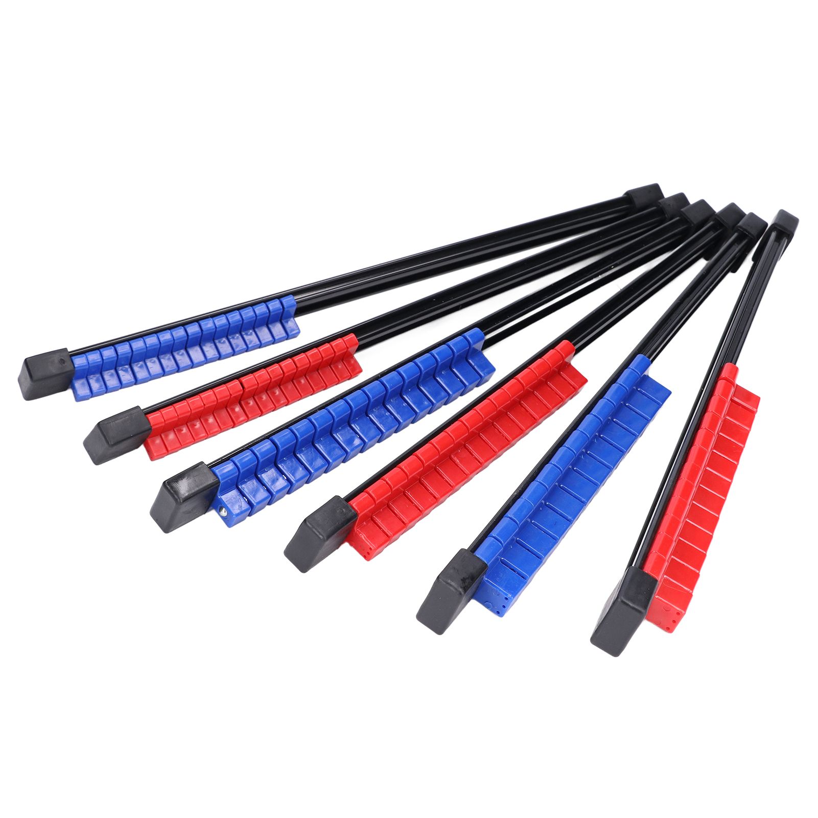 6pcs Socket Organizer Tray Multipurpose ABS 1/4in 3/8in 1/2in Auto Repairing Tools view 2