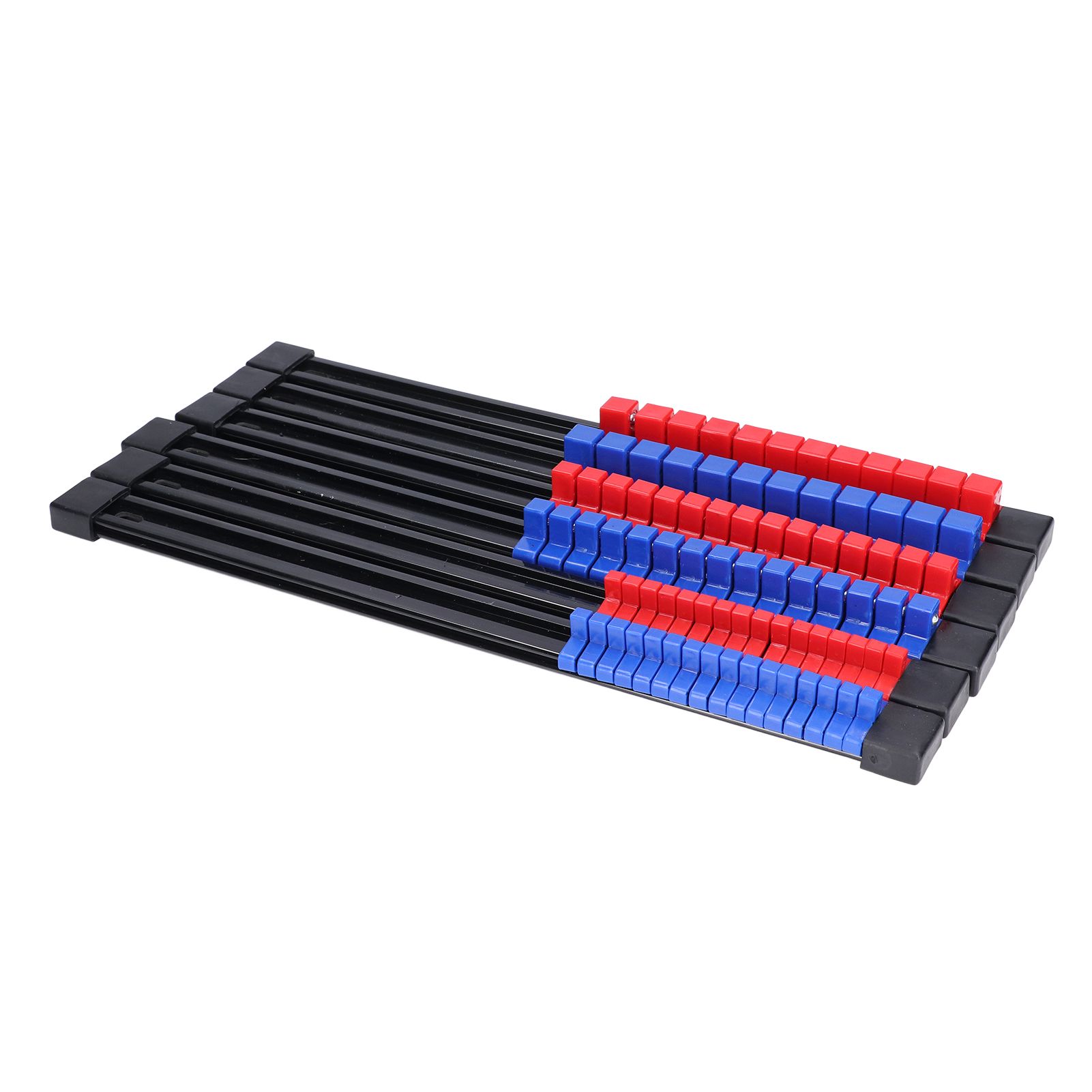 6pcs Socket Organizer Tray Multipurpose ABS 1/4in 3/8in 1/2in Auto Repairing Tools view 9