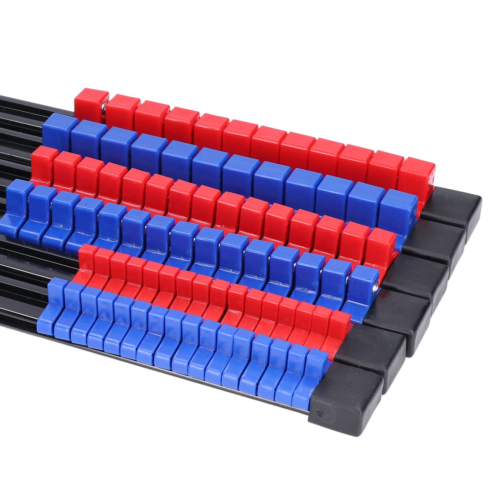 6pcs Socket Organizer Tray Multipurpose ABS 1/4in 3/8in 1/2in Auto Repairing Tools view 13