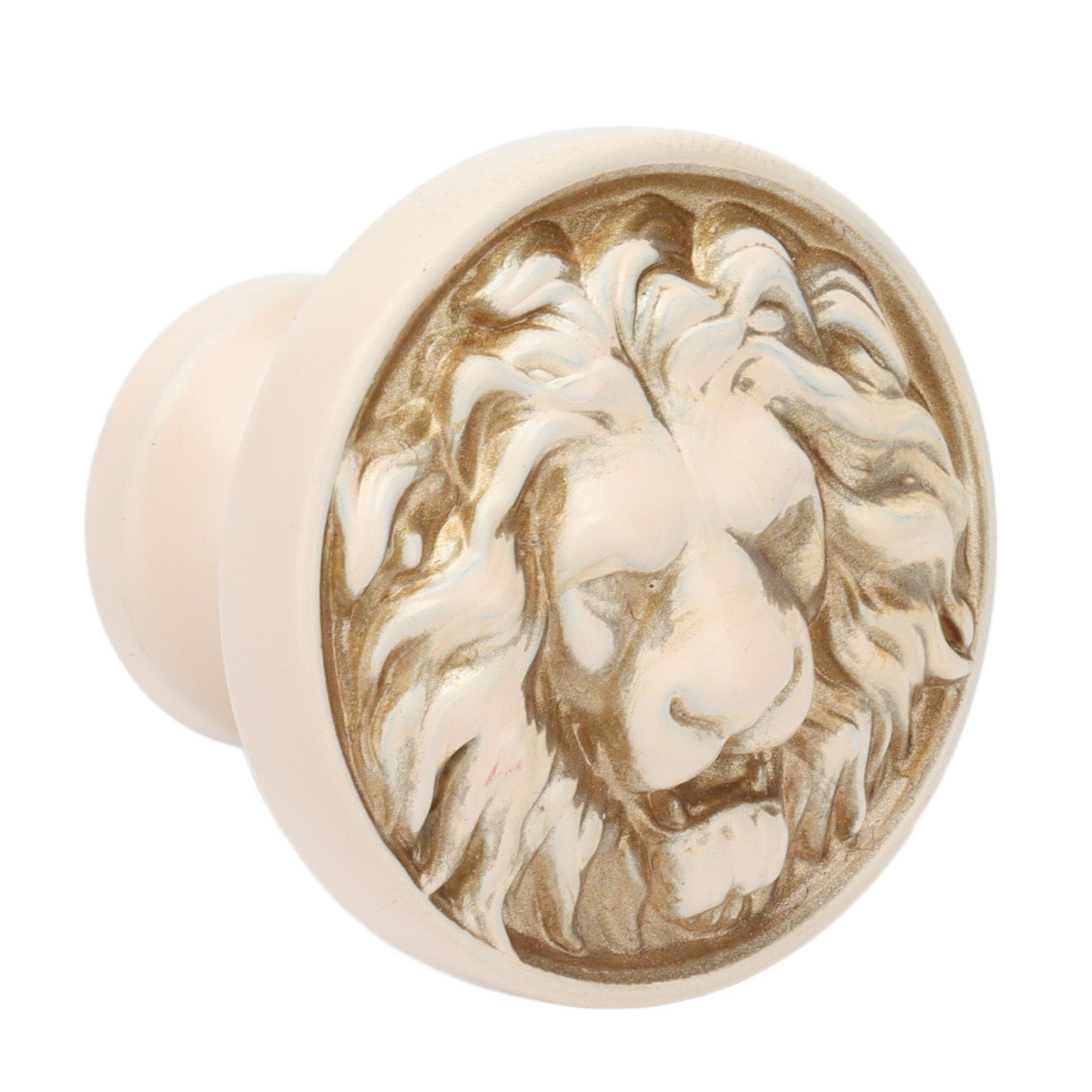 4Set Lion Head Zinc Alloy Cabinet Door Handle Modern Antique Cartoon Solid view 14