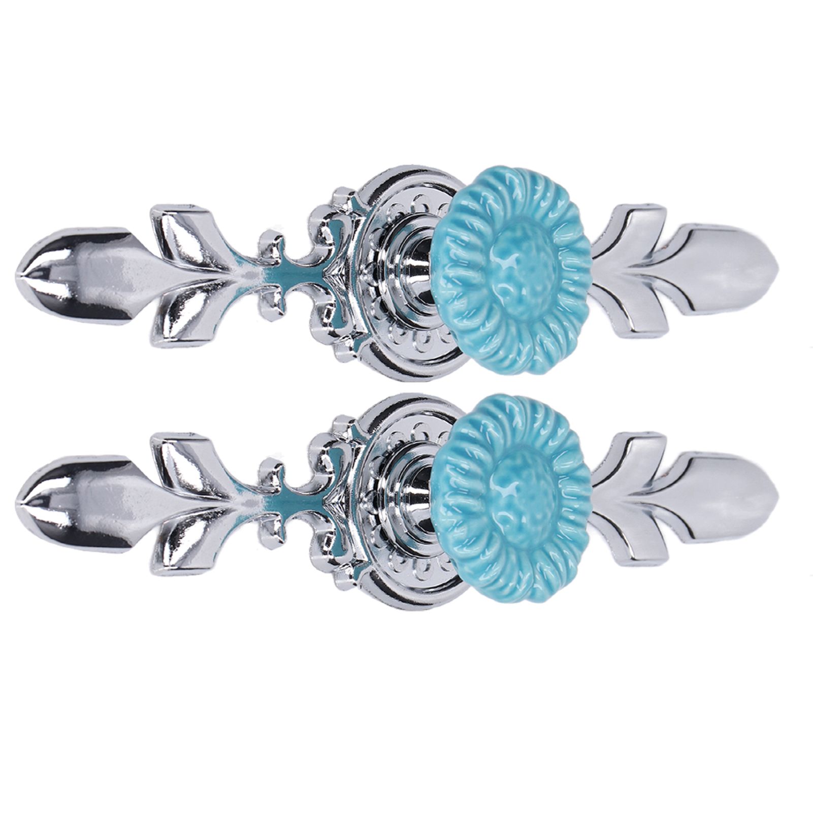 2Set Cabinet Knob Zinc Alloy Single Hole Closet Drawer Wardrobe Knob for Home view 3
