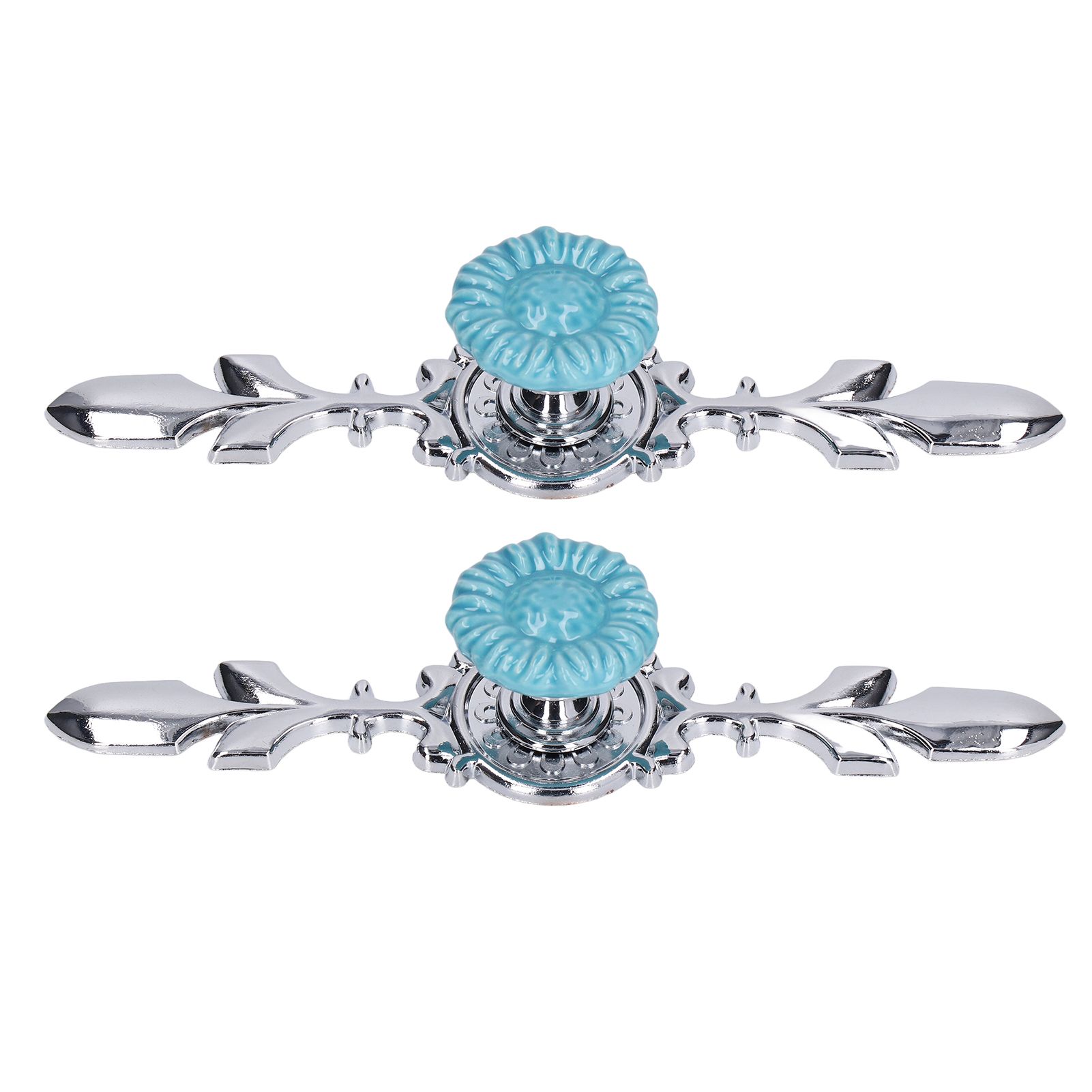 2Set Cabinet Knob Zinc Alloy Single Hole Closet Drawer Wardrobe Knob for Home view 7