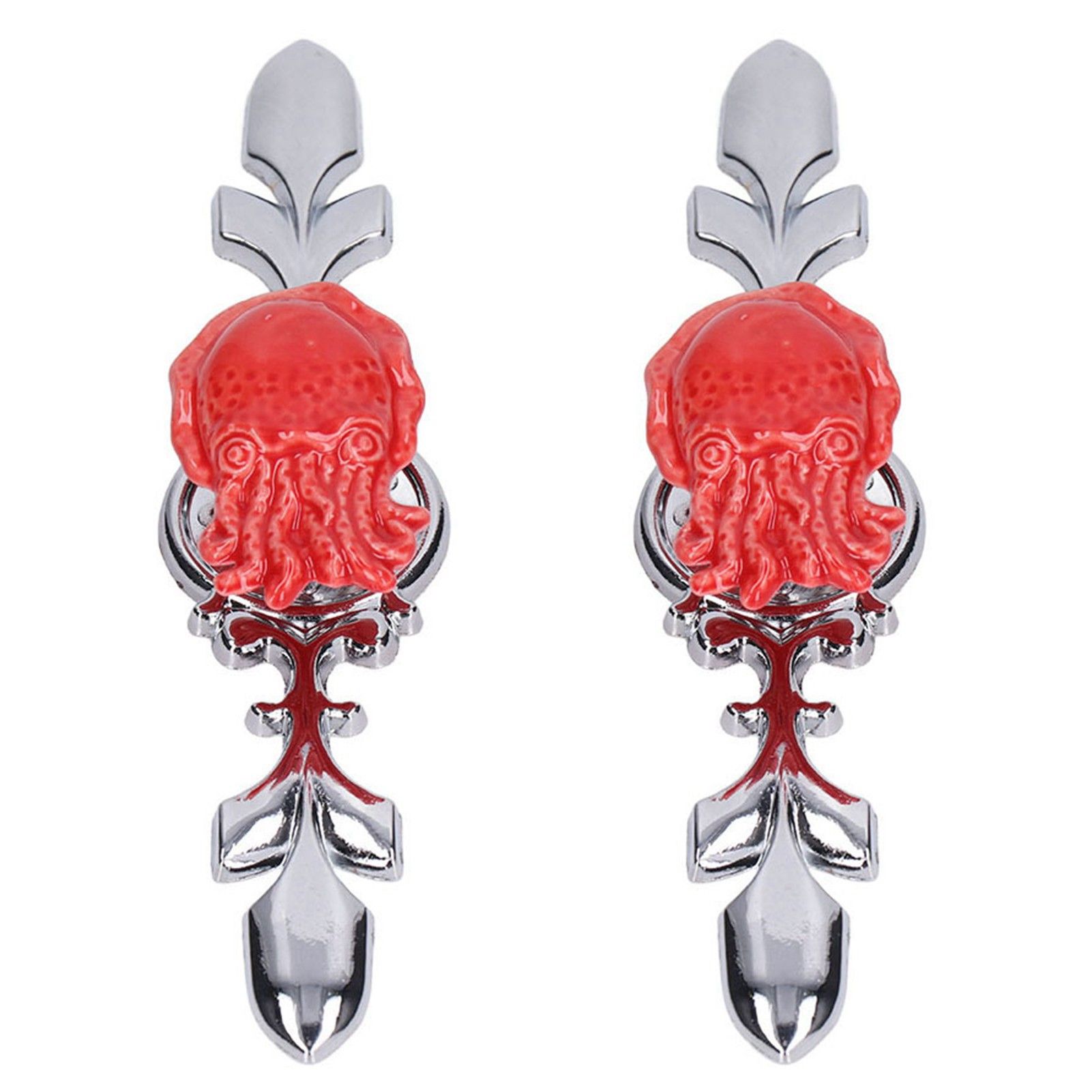 2Set Drawer Pull Knob Zinc Alloy Cabinet Wardrobe Closet Knob for Kitchen view 4