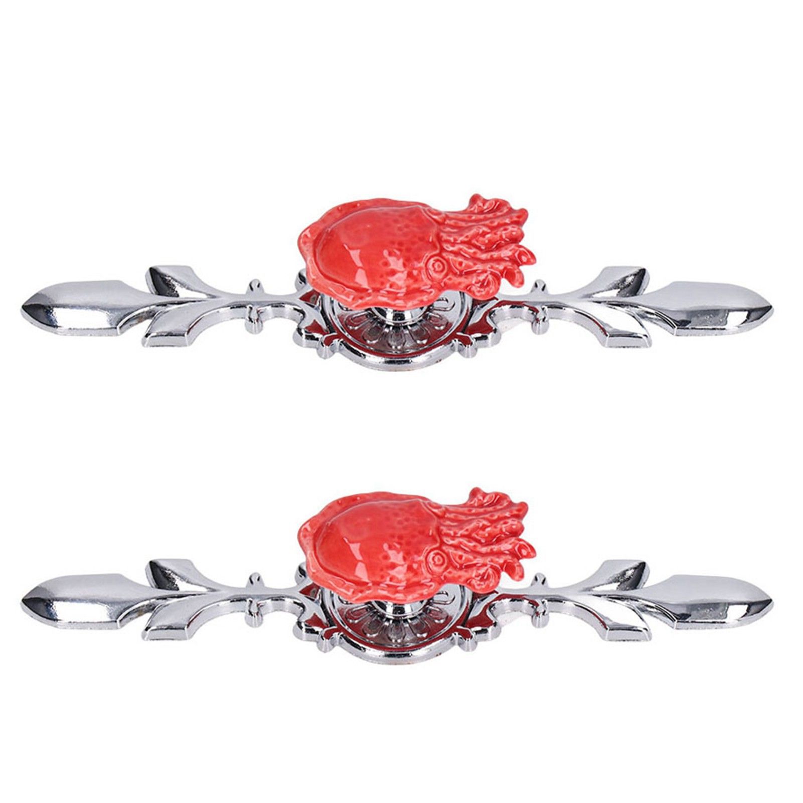 2Set Drawer Pull Knob Zinc Alloy Cabinet Wardrobe Closet Knob for Kitchen view 7