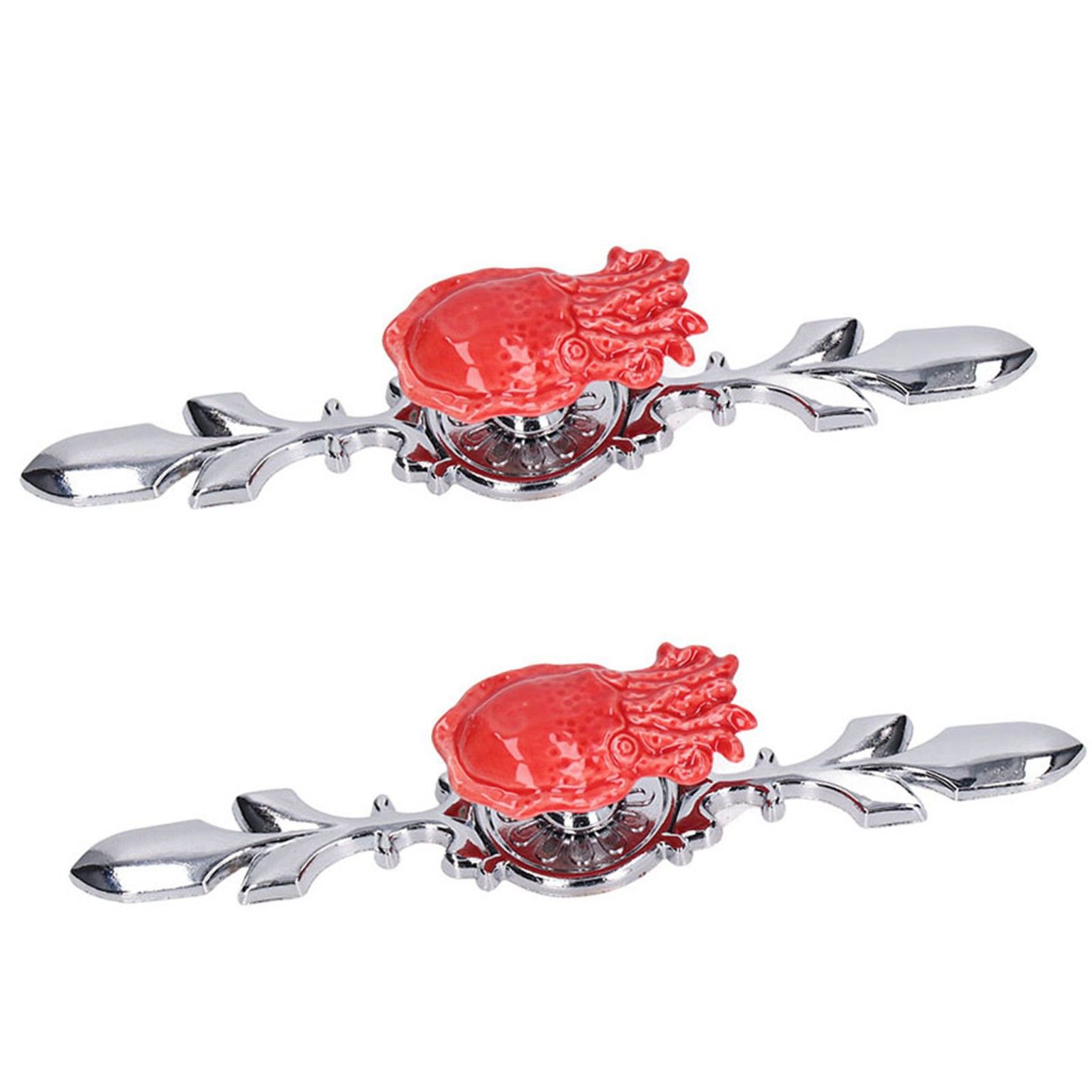 2Set Drawer Pull Knob Zinc Alloy Cabinet Wardrobe Closet Knob for Kitchen view 8