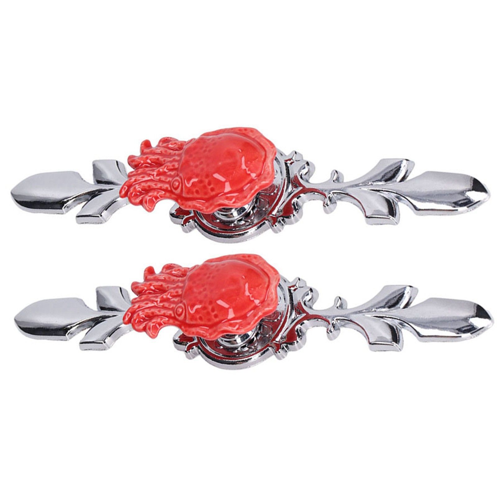 2Set Drawer Pull Knob Zinc Alloy Cabinet Wardrobe Closet Knob for Kitchen view 9
