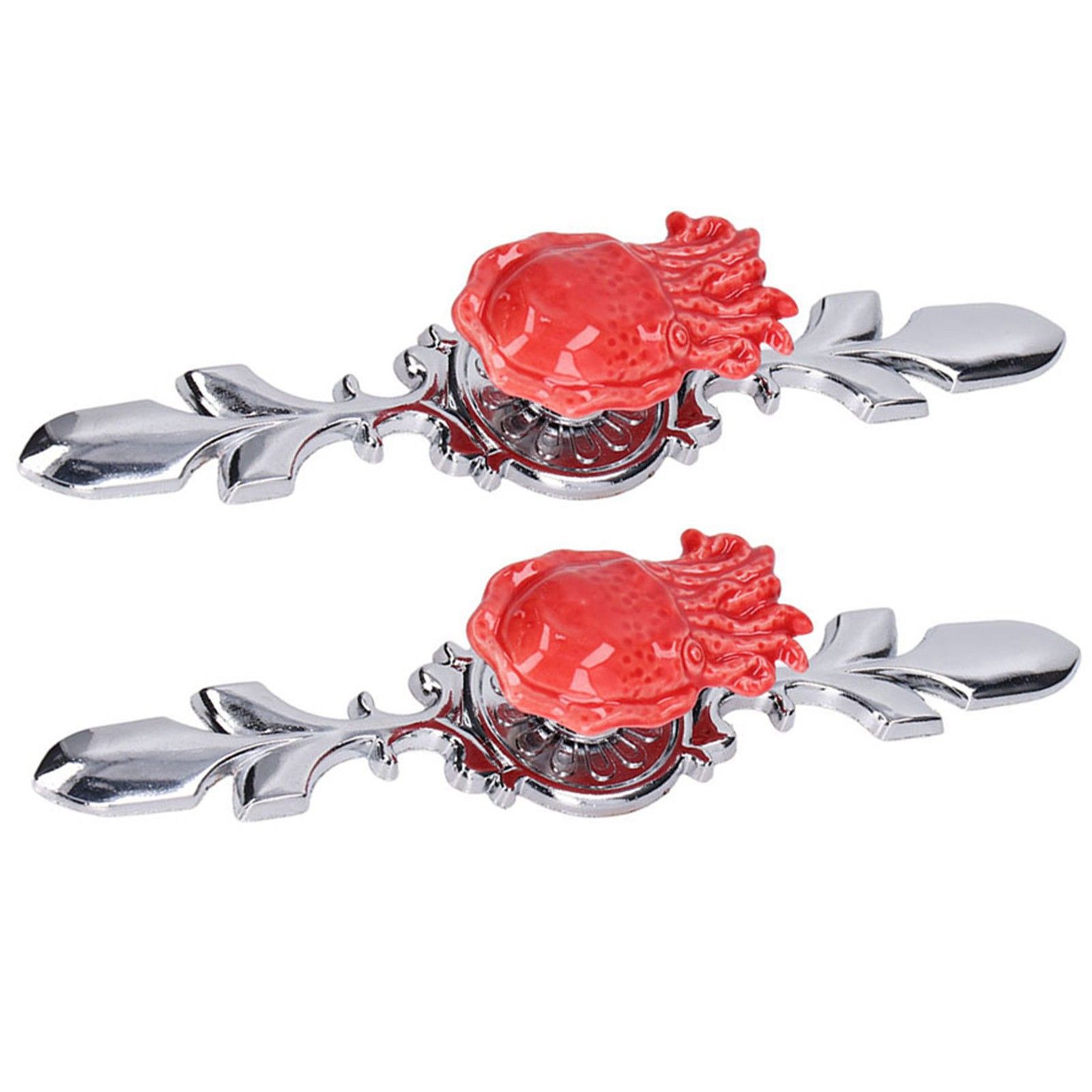2Set Drawer Pull Knob Zinc Alloy Cabinet Wardrobe Closet Knob for Kitchen view 10