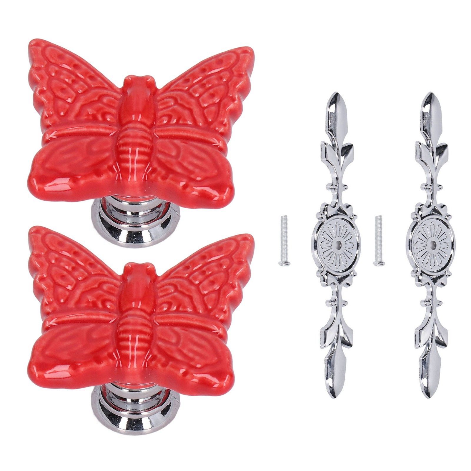 2Set Drawer Pull Knob Zinc Alloy Cabinet Wardrobe Closet Knob for Kitchen