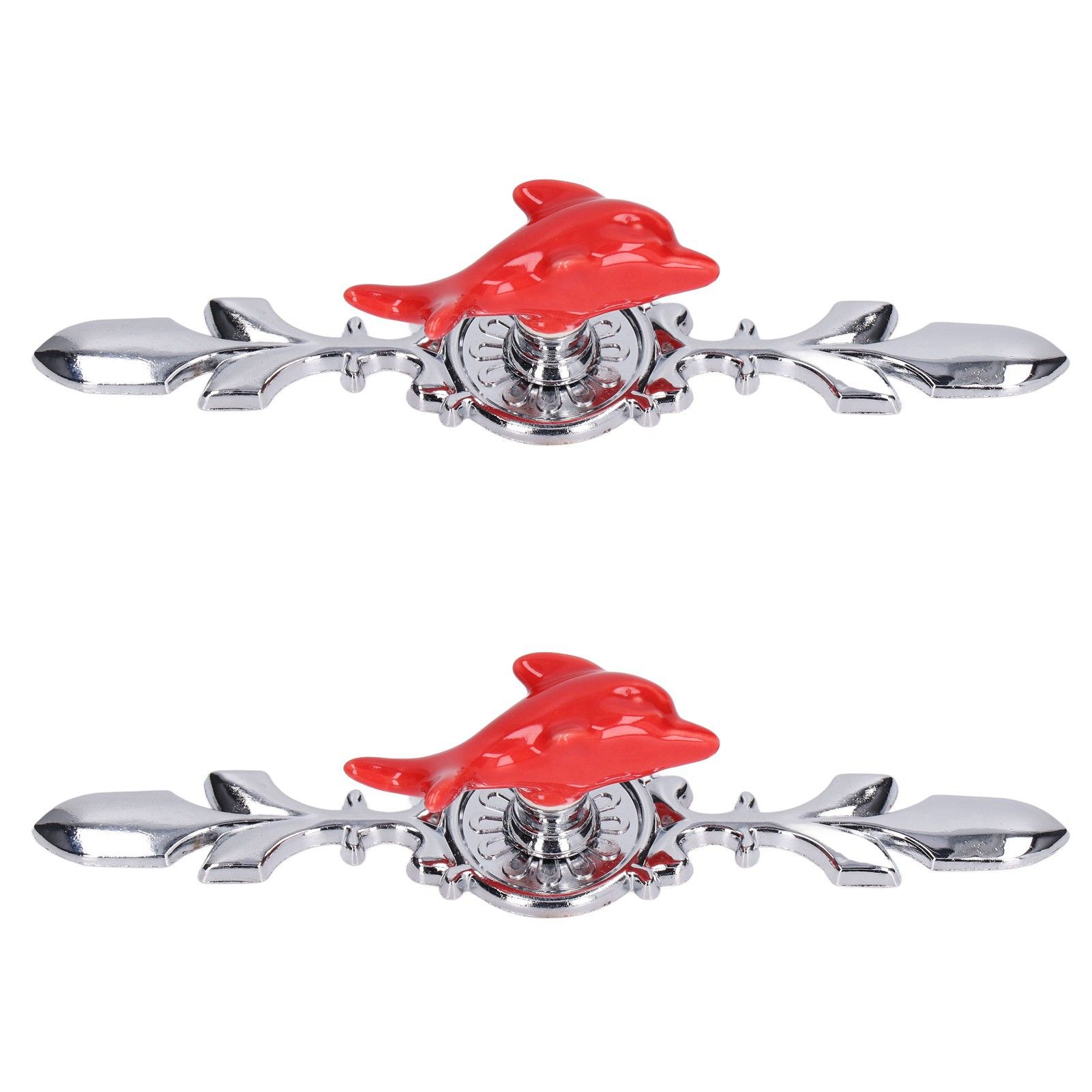 2Set Drawer Pull Knob Zinc Alloy Cabinet Wardrobe Closet Knob for Kitchen view 2