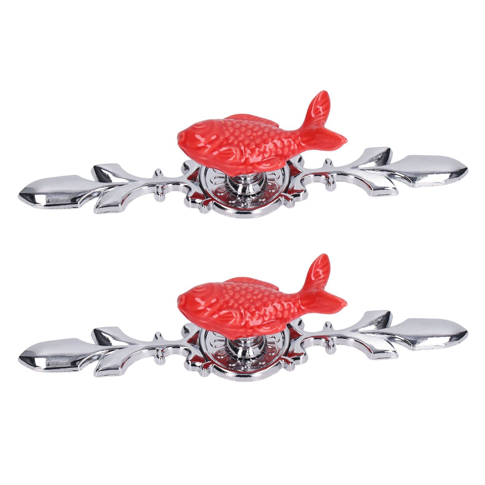 2Set Drawer Pull Knob Zinc Alloy Cabinet Wardrobe Closet Knob for Kitchen view 5