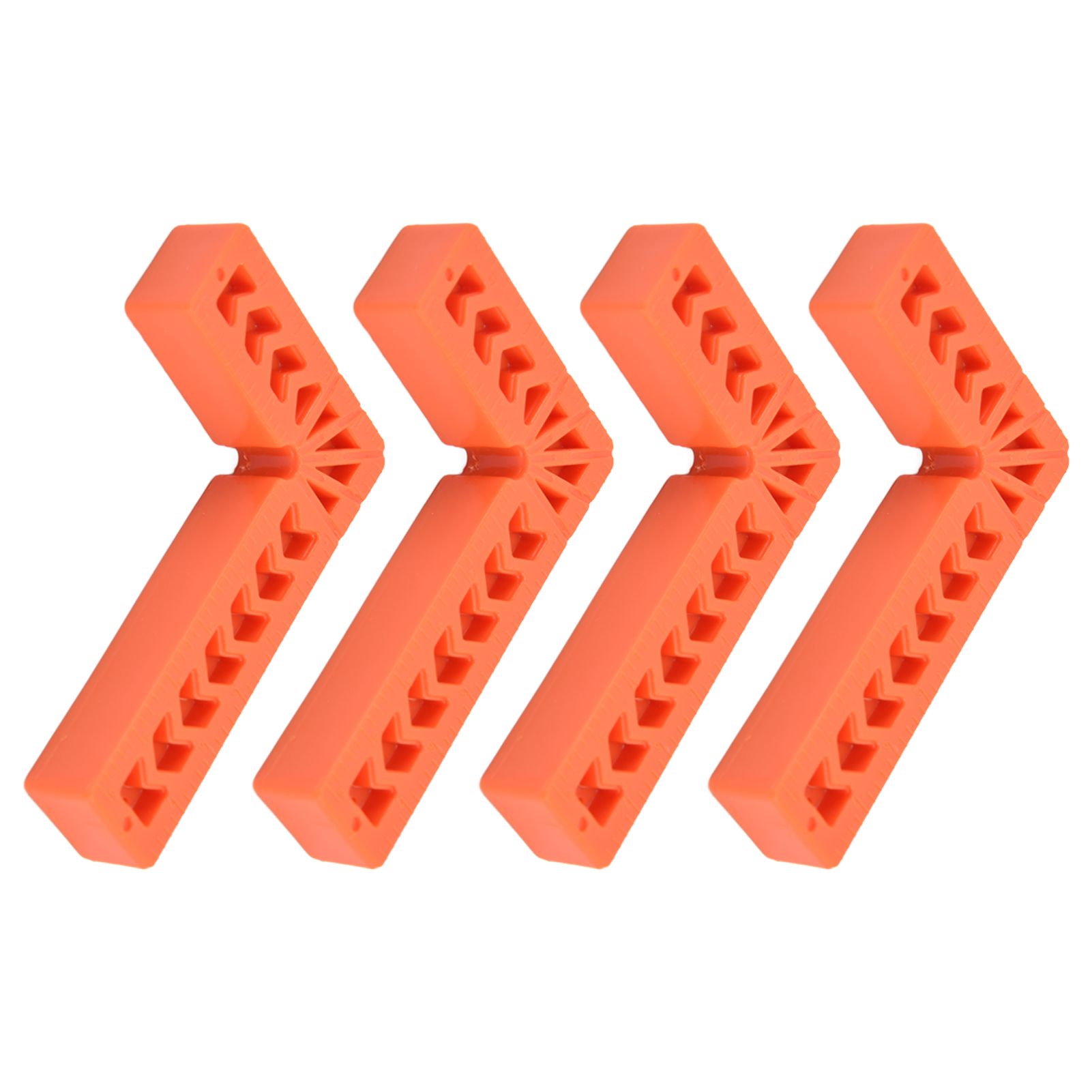 4Pcs L Type Plastic Squares Multipurpose Strong Practicability Easy to Use view 7