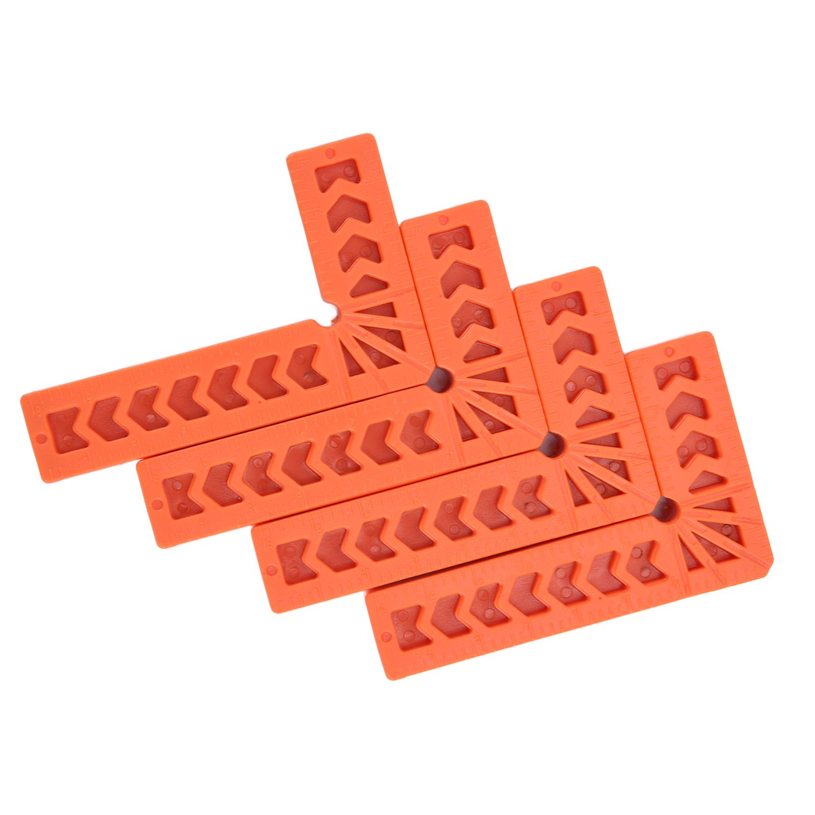 4Pcs L Type Plastic Squares Multipurpose Strong Practicability Easy to Use view 9