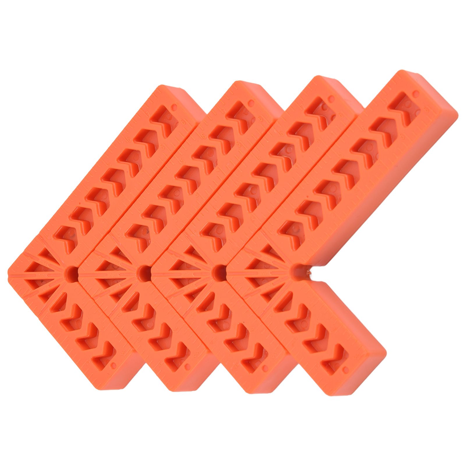 4Pcs L Type Plastic Squares Multipurpose Strong Practicability Easy to Use view 10