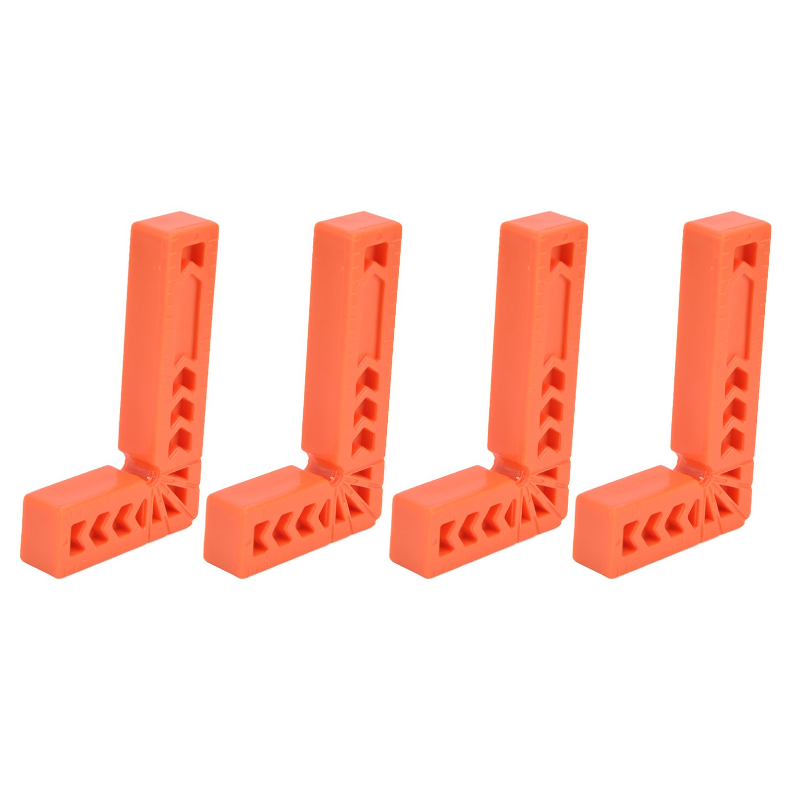 4Pcs L Type Plastic Squares Multipurpose Strong Practicability Easy to Use
